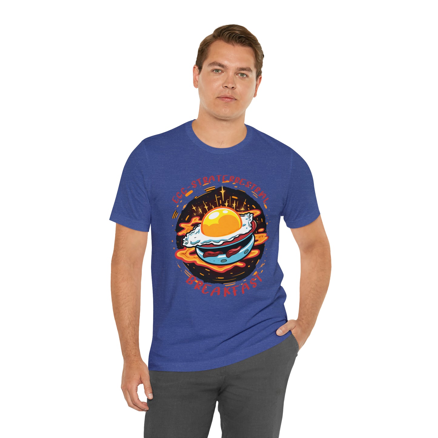 Egg-straterrestrial Breakfast: Out-of-This-World Egg Lovers T-Shirt