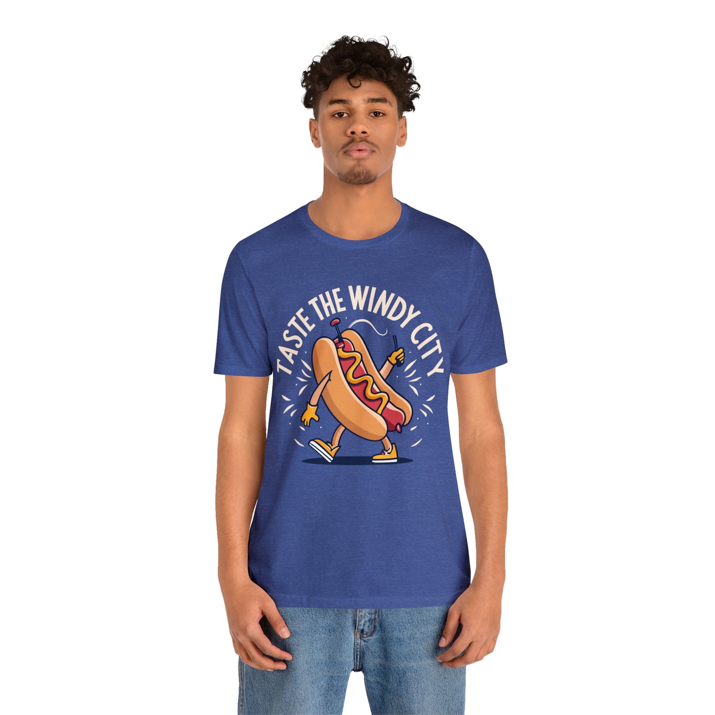 Taste The Windy City Chicago Hot Dog Lover Best Bites T-Shirt