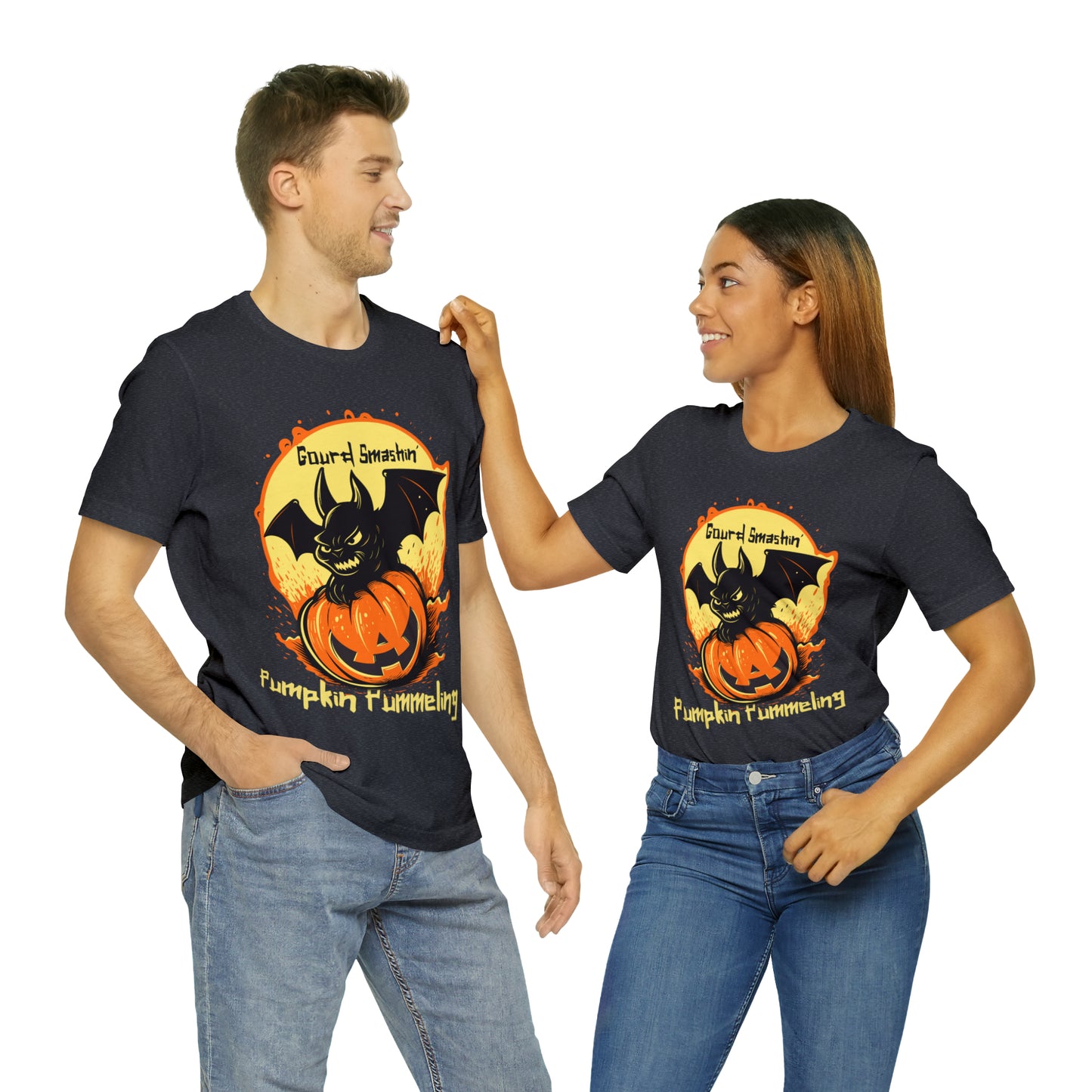 Gourd Smashin' Pumpkin Pummeling Halloween Autumn Harvest T-Shirt