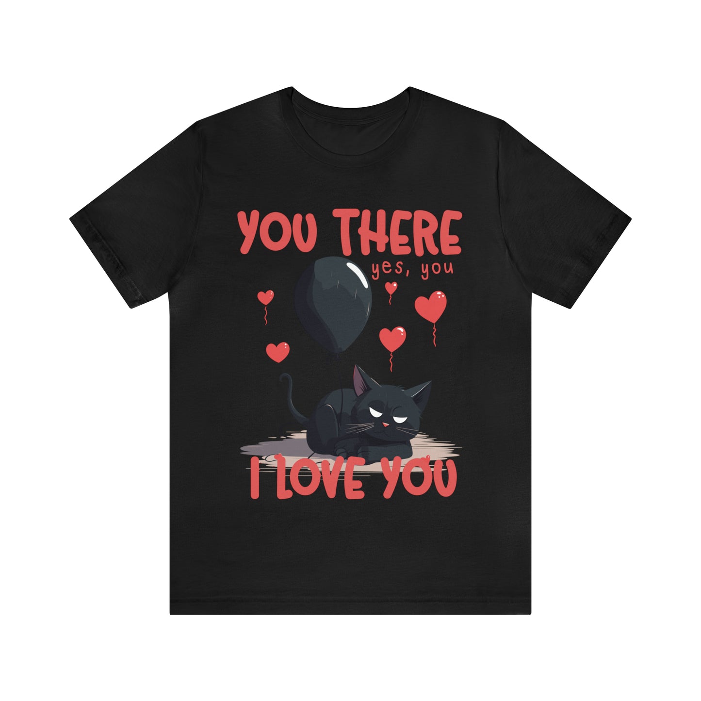 You There Yes, You I Love You Kitten Cat Lover Sleeping T-Shirt