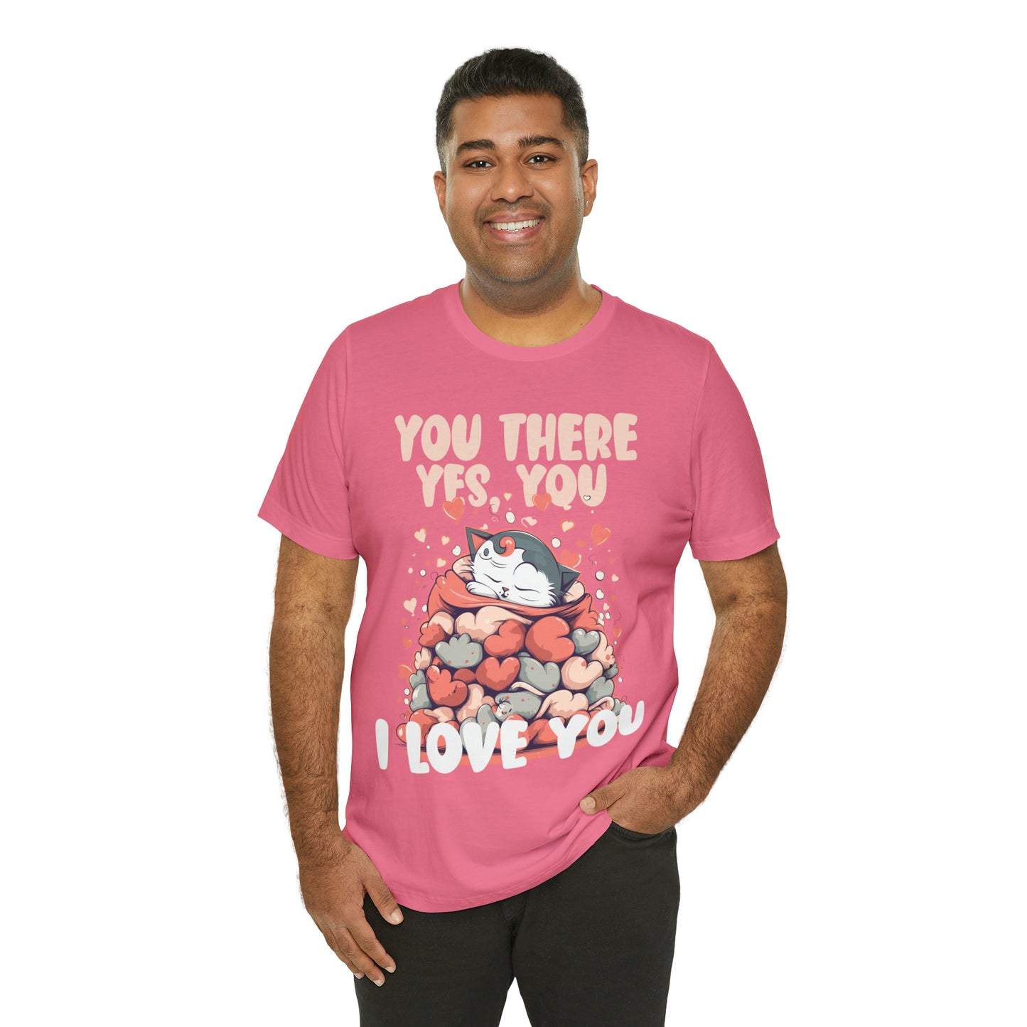 You There Yes, You I Love You Kitten Cat Lover Sleeping T-Shirt