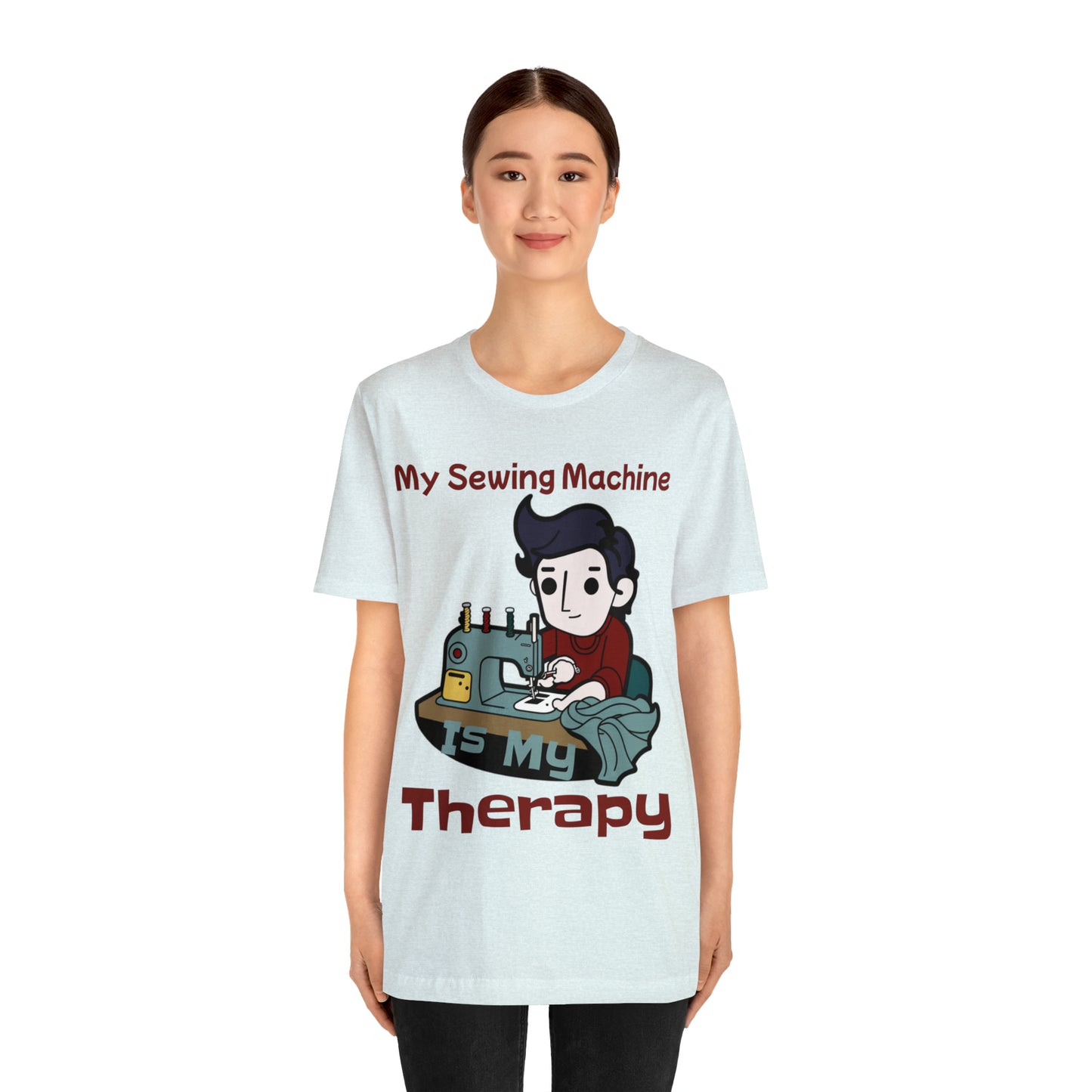 Sewing Machine Therapy: Finding Solace Through Stitches T-Shirt