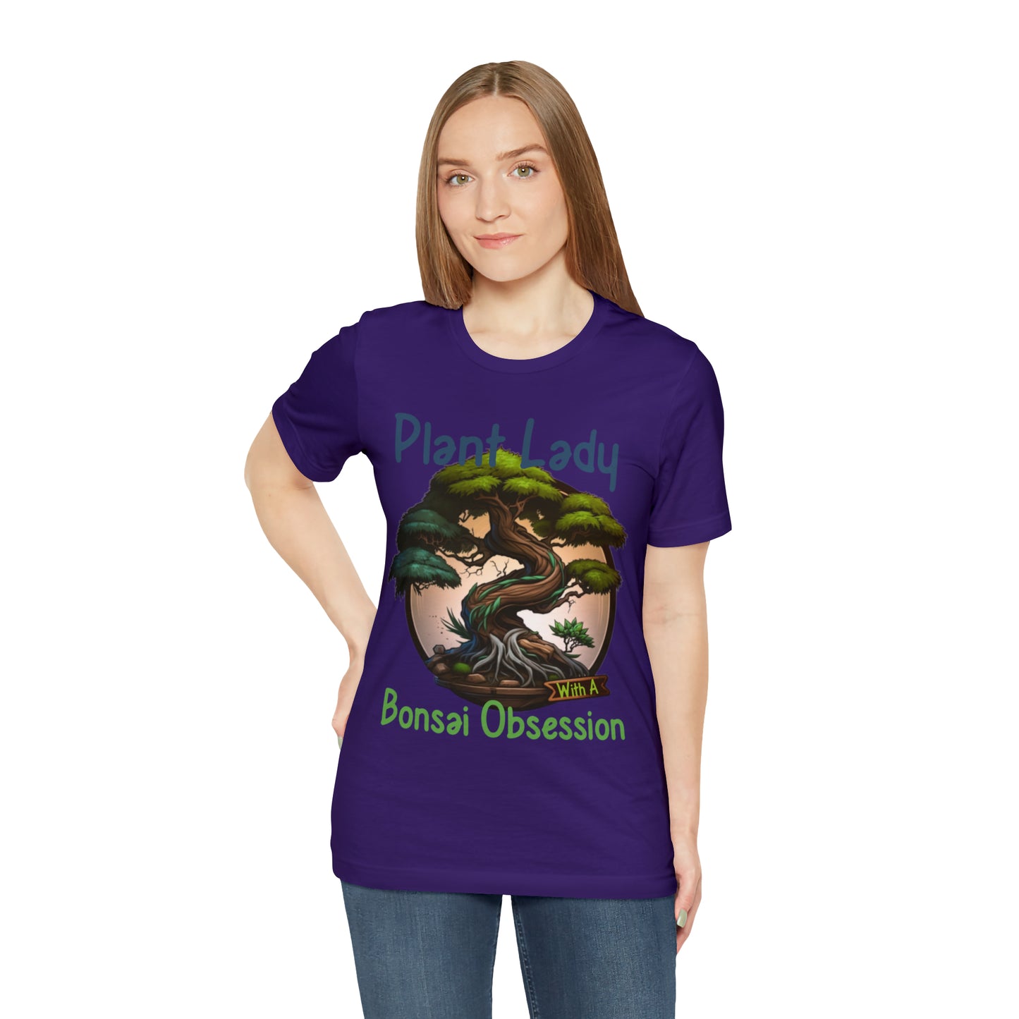 Japanese Zen Tree Obsession Plant Lady Nature Meditation T-Shirt