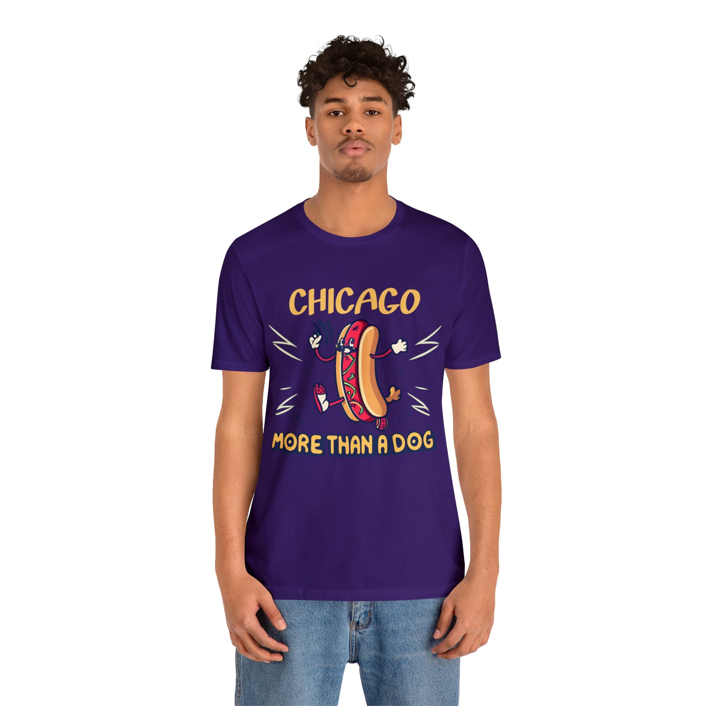 Chicago More Than a Dog Hot Dog Lover's Iconic Windy City T-Shirt