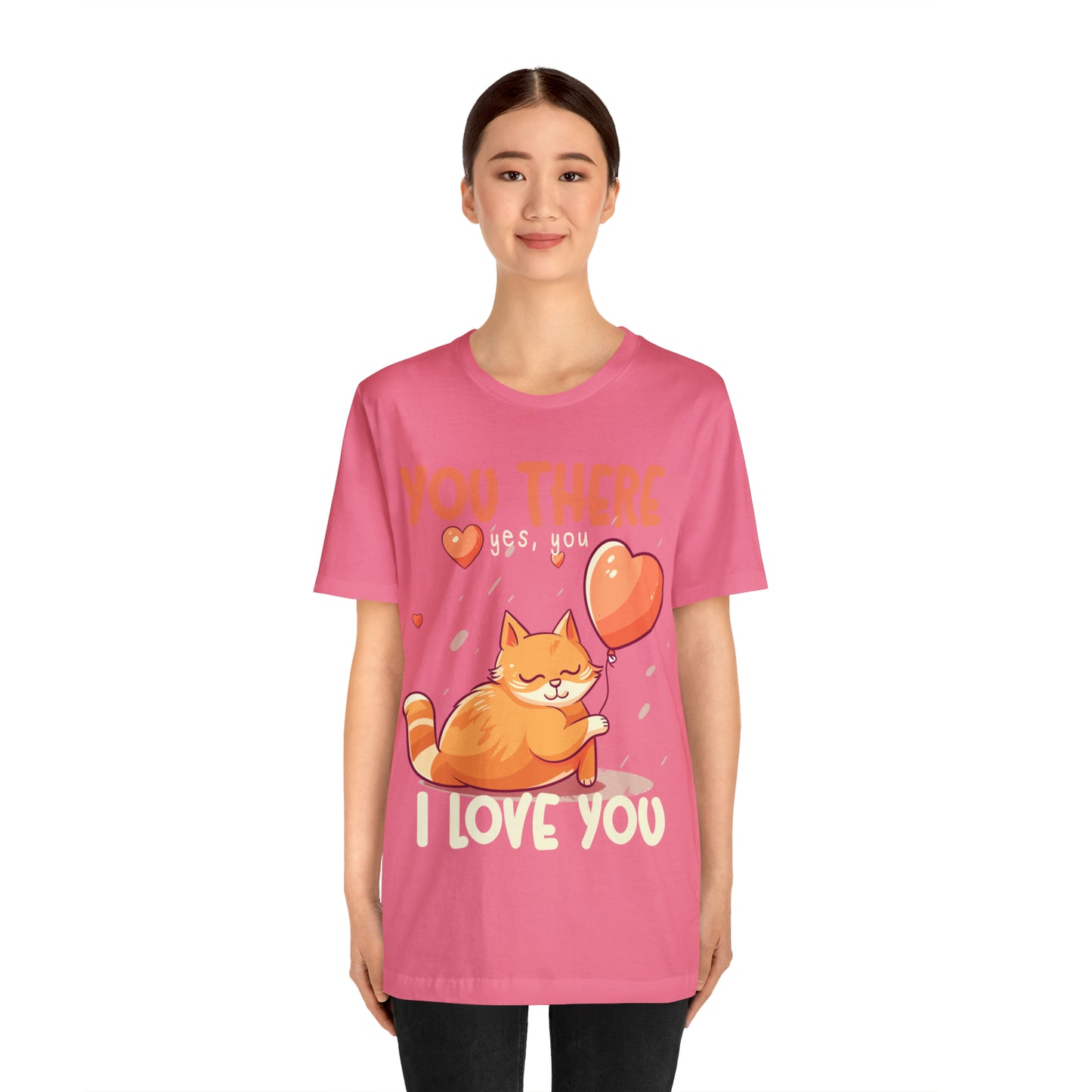 You There Yes, You I Love You Kitten Cat Lover Sleeping T-Shirt