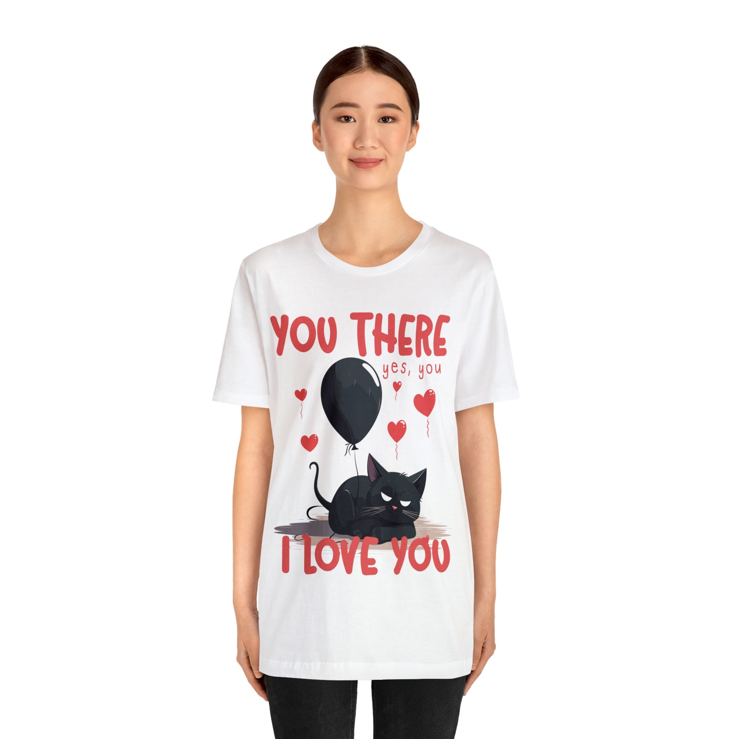 You There Yes, You I Love You Kitten Cat Lover Sleeping T-Shirt