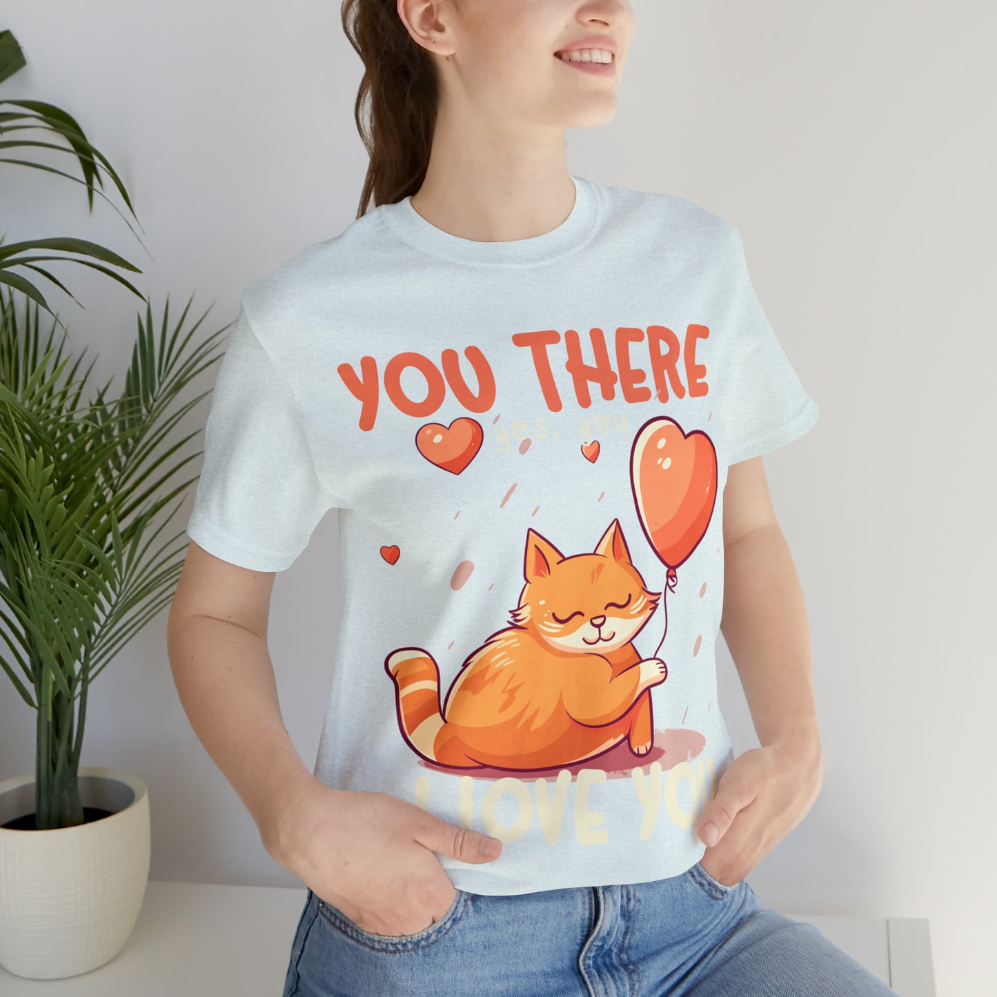 You There Yes, You I Love You Kitten Cat Lover Sleeping T-Shirt