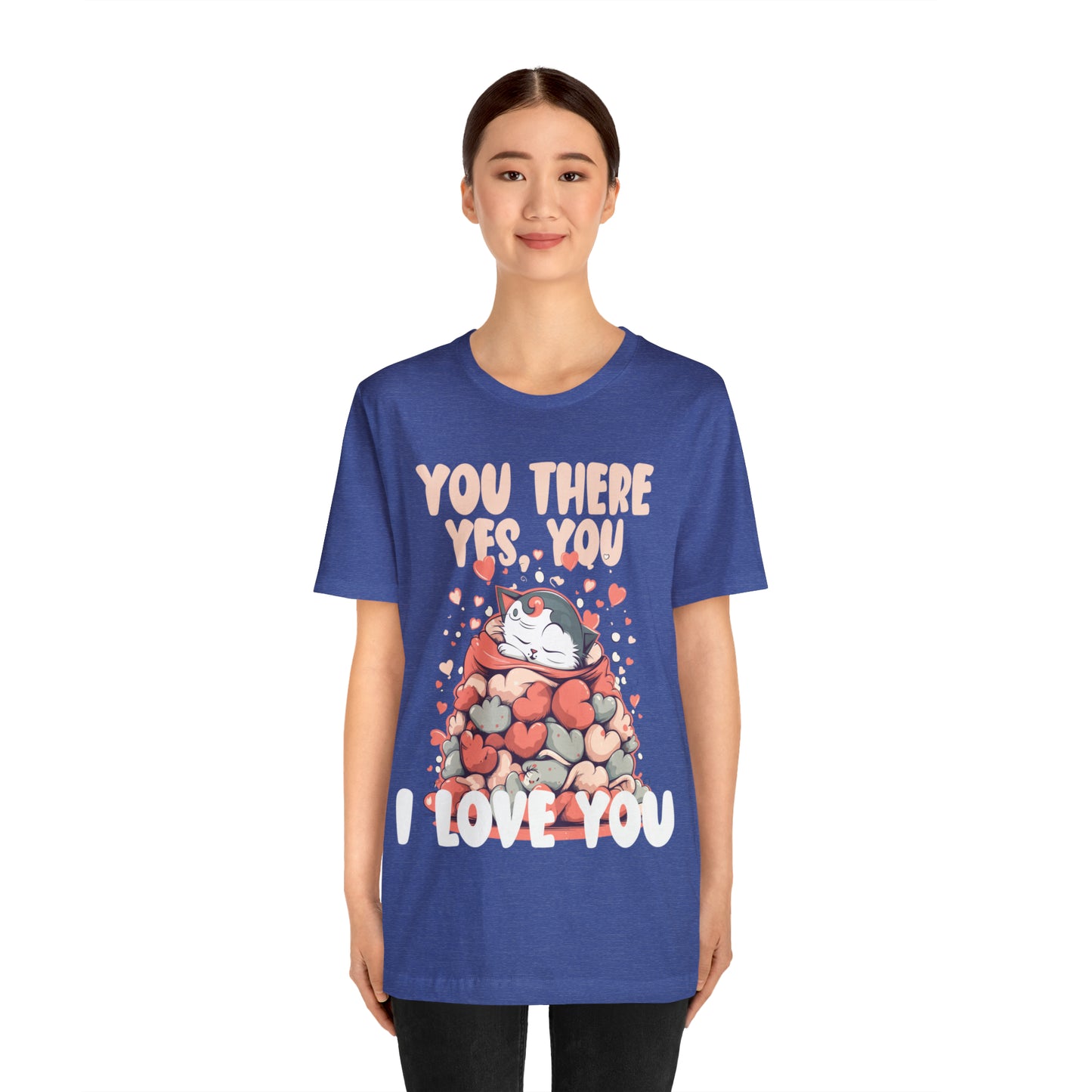 You There Yes, You I Love You Kitten Cat Lover Sleeping T-Shirt