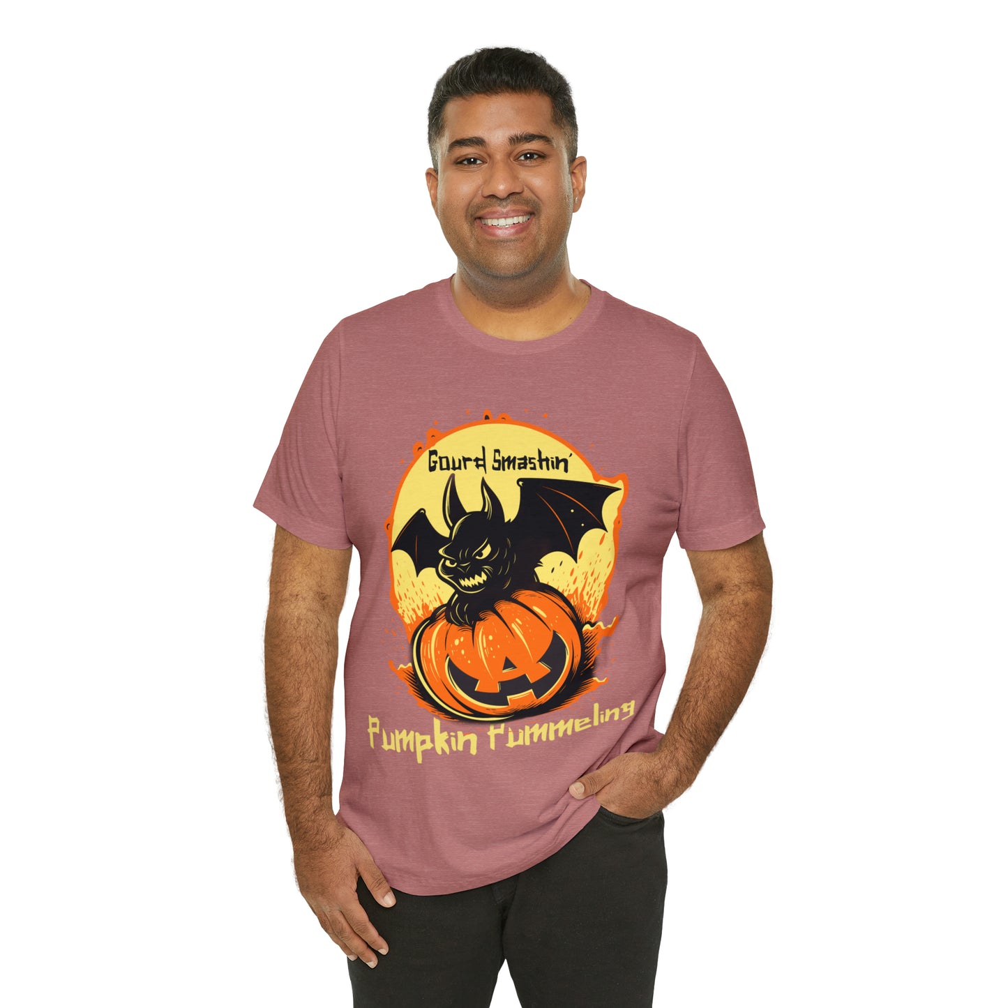 Gourd Smashin' Pumpkin Pummeling Halloween Autumn Harvest T-Shirt