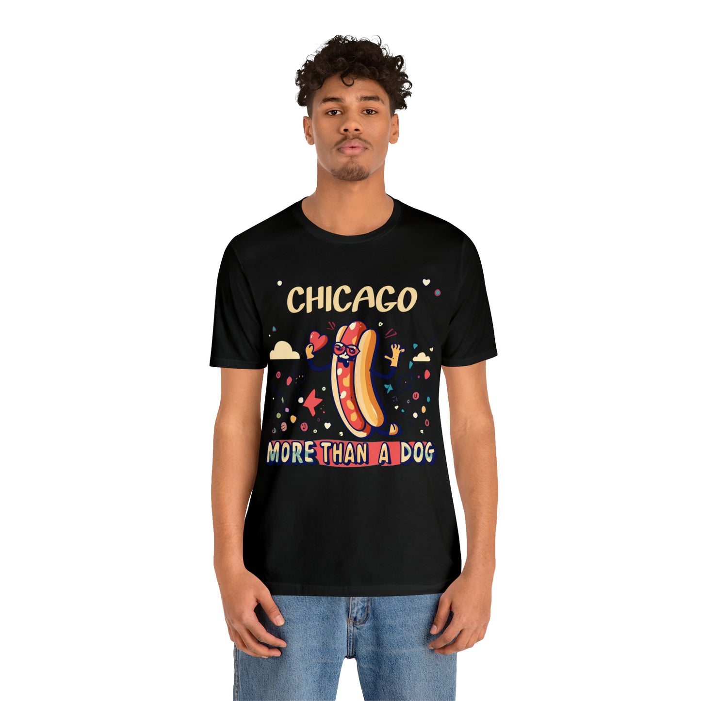 Chicago More Than a Dog Hot Dog Lover's Iconic Windy City T-Shirt