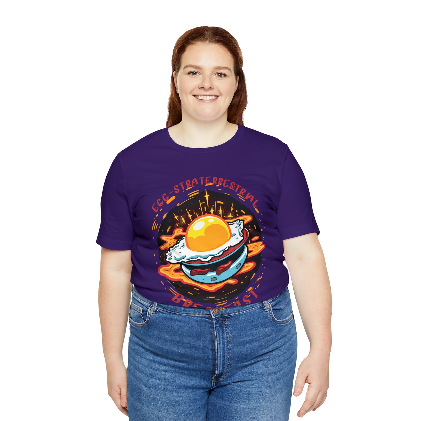 Egg-straterrestrial Breakfast: Out-of-This-World Egg Lovers T-Shirt