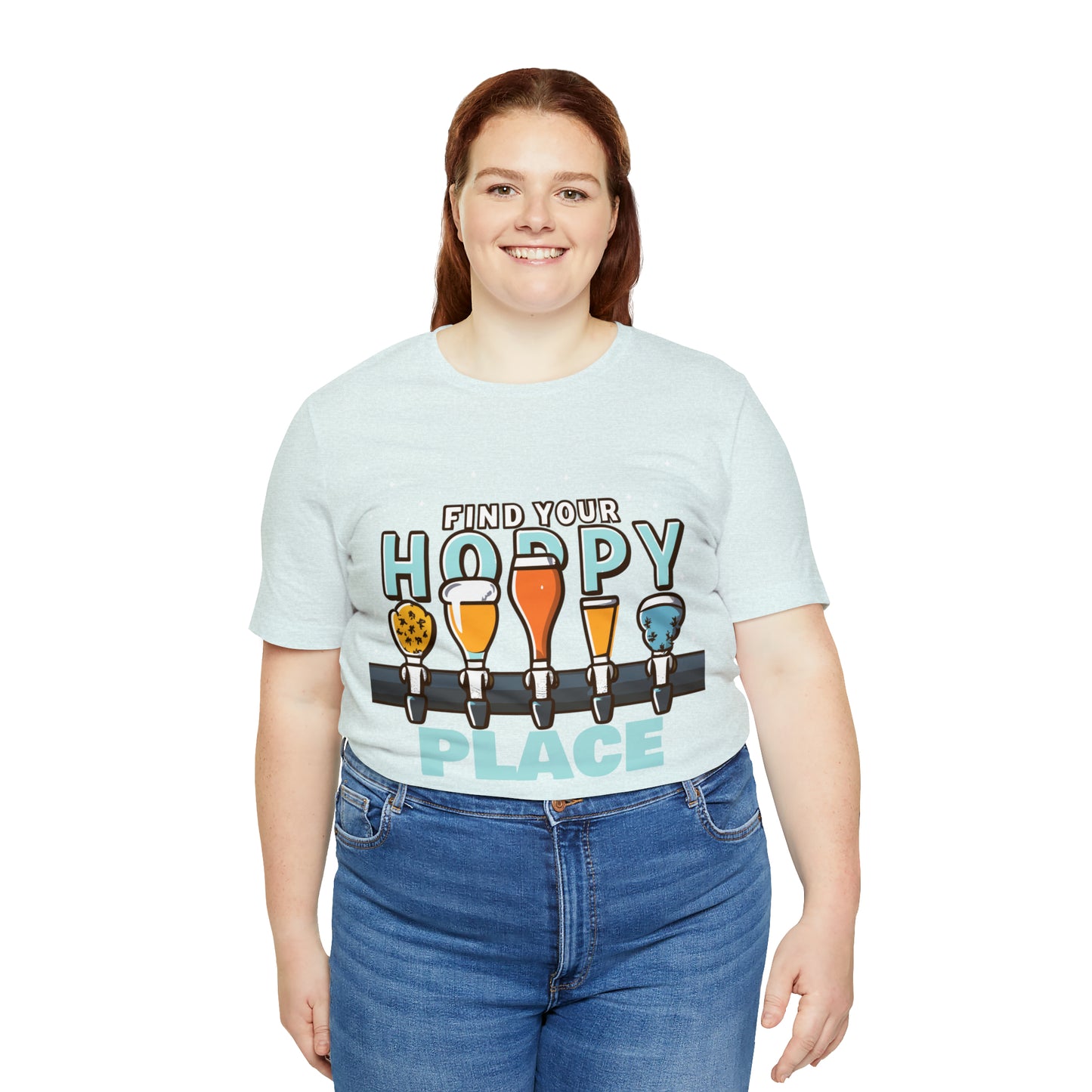 Find Your Hoppy Place Brewing Happiness Craft Beer T-Shirt