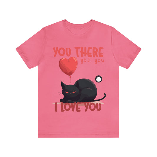 You There Yes, You I Love You Kitten Cat Lover Sleeping T-Shirt