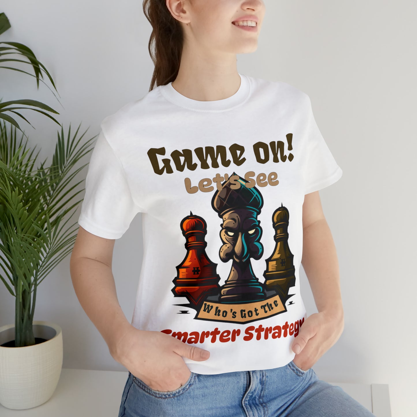 Game On! Let's See Who's Got The Smarter Strategy Board T-Shirt