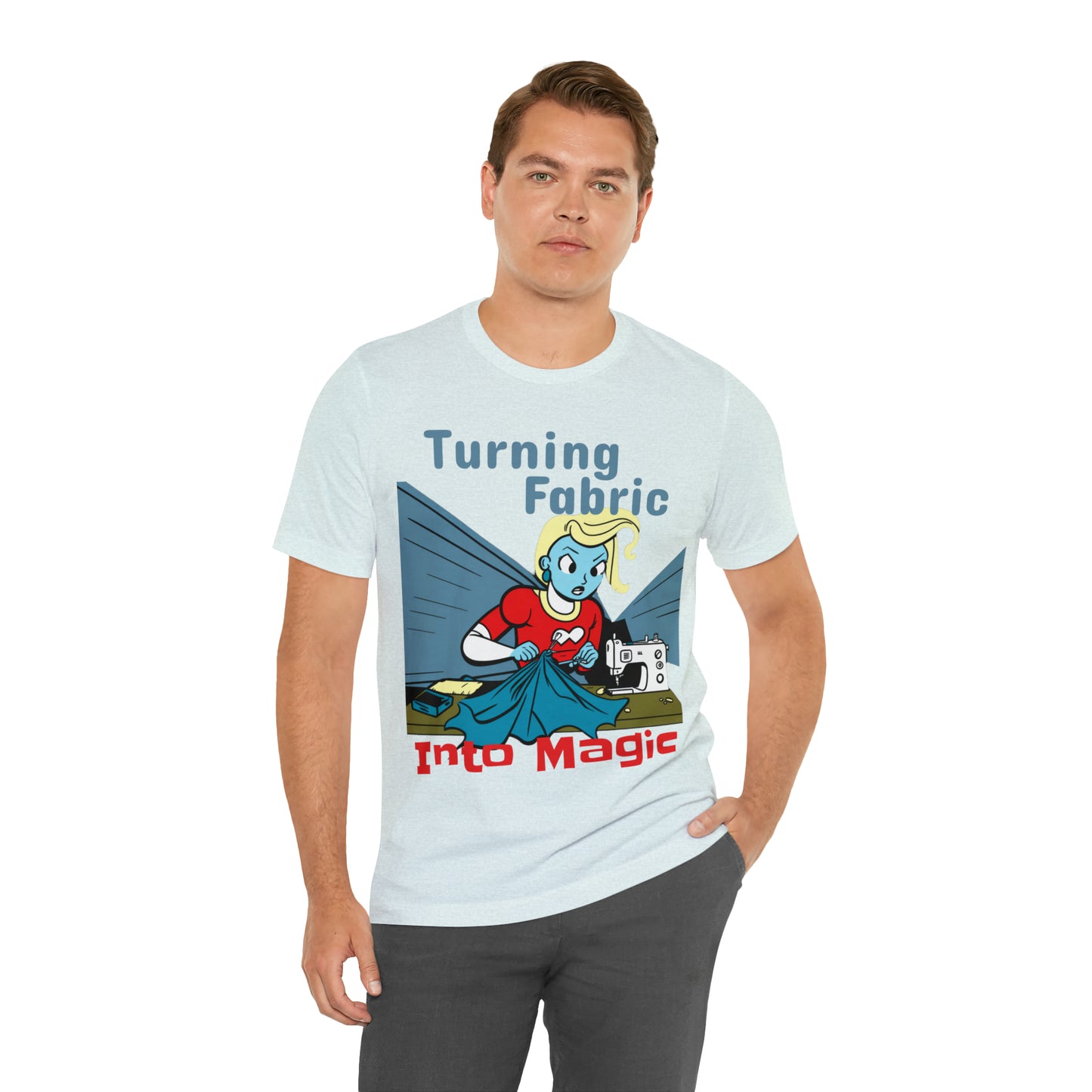 Turning Fabric In Magic Sewing Mystical Stitchery Creations T-Shirt