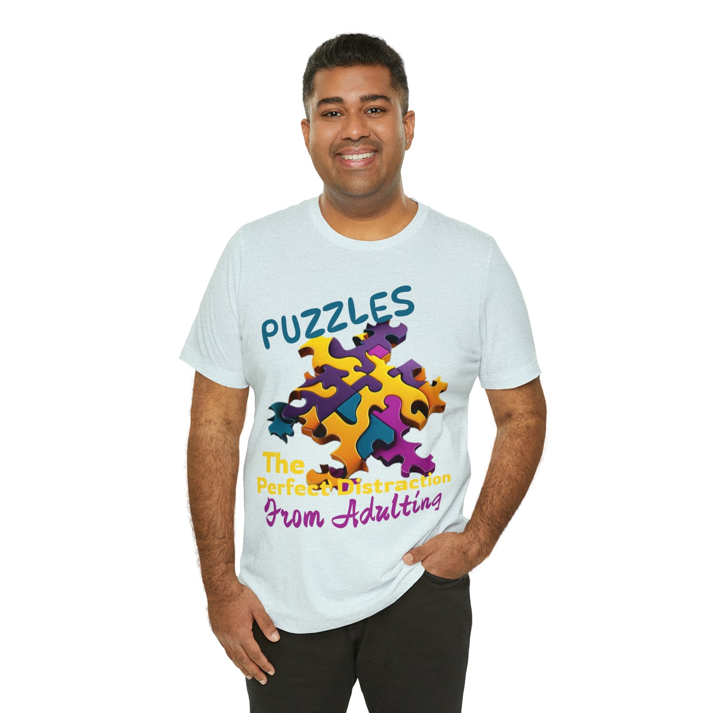 Puzzles The Perfect Distraction From Adulting Escapism T-Shirt