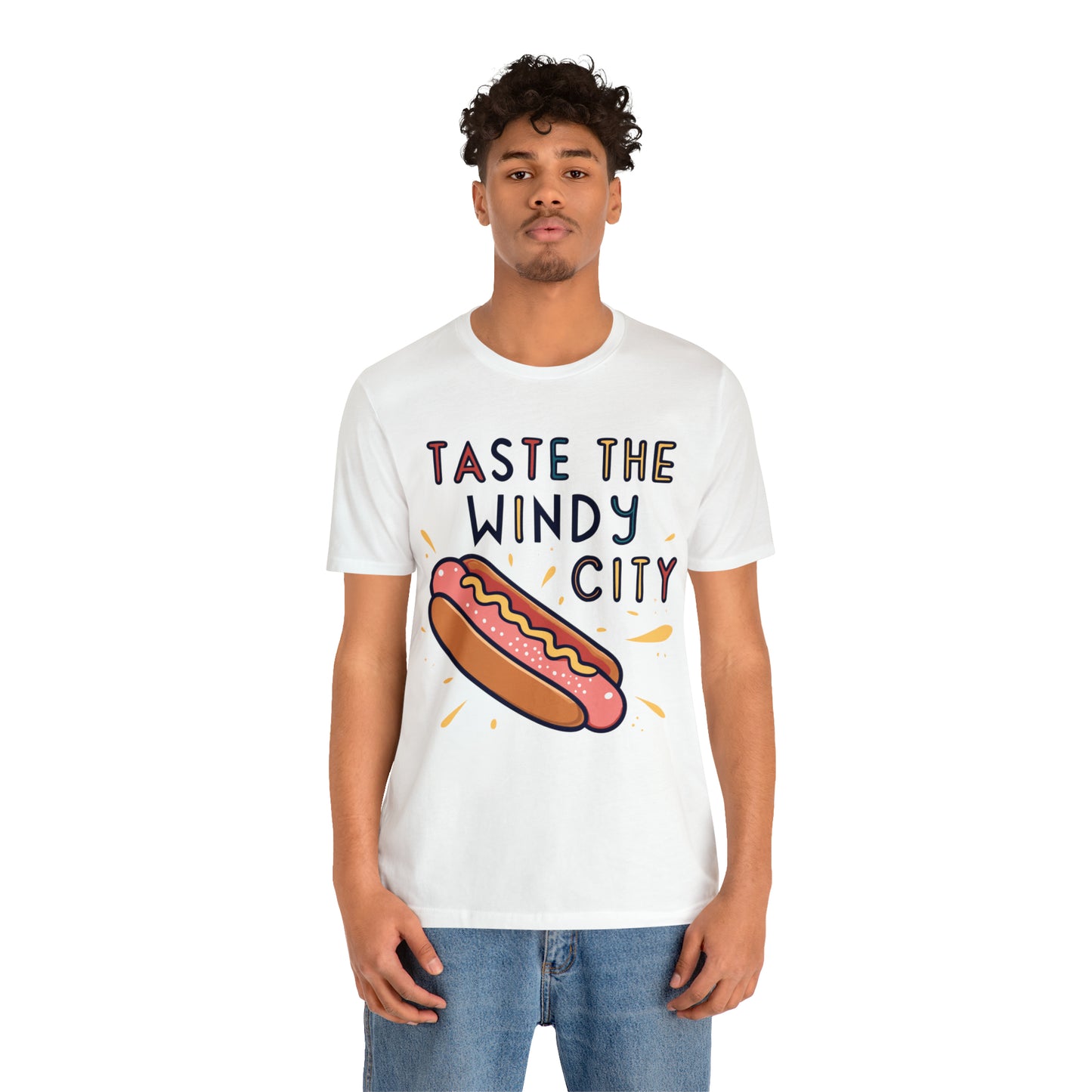 Taste The Windy City Chicago Hot Dog Lover Best Bites T-Shirt