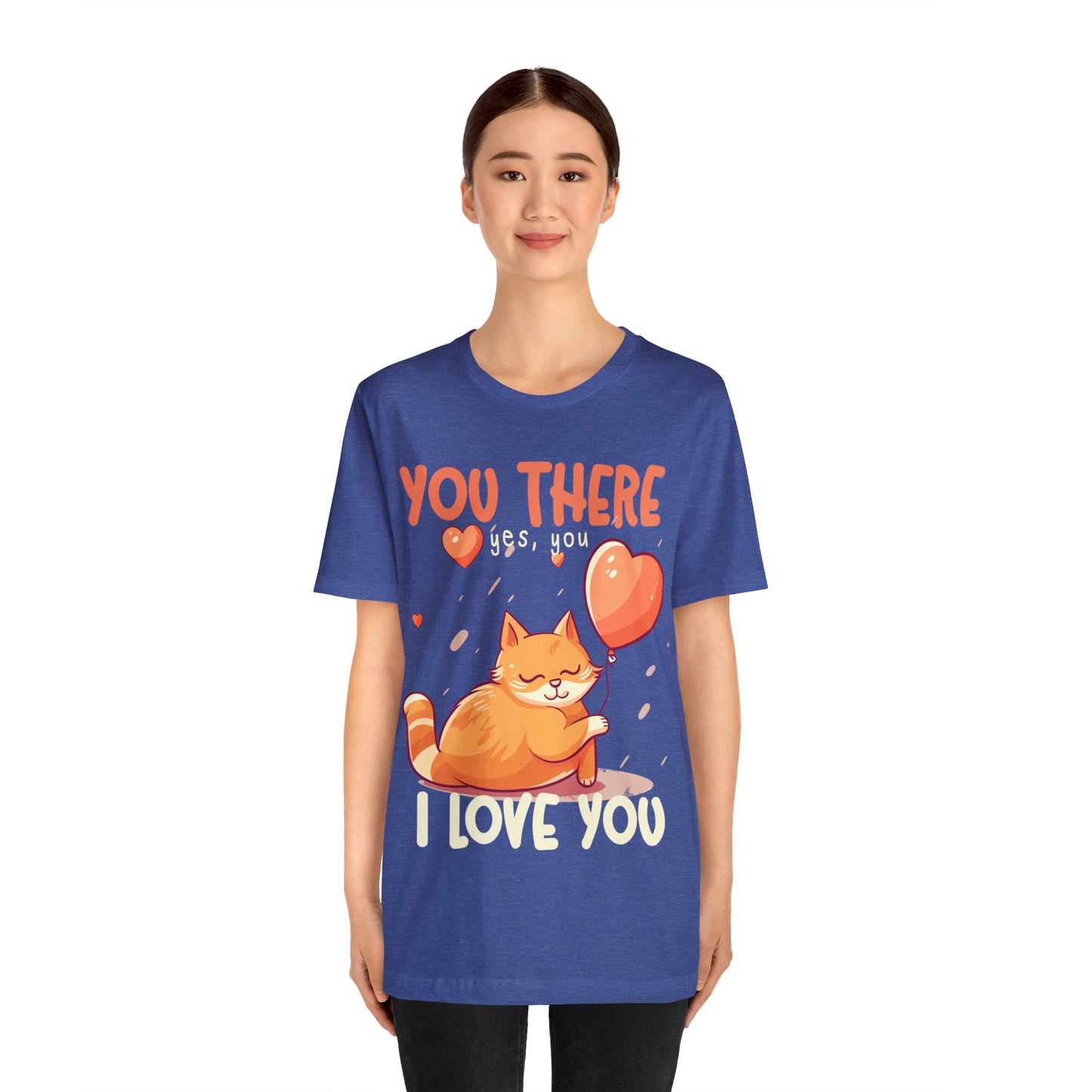 You There Yes, You I Love You Kitten Cat Lover Sleeping T-Shirt