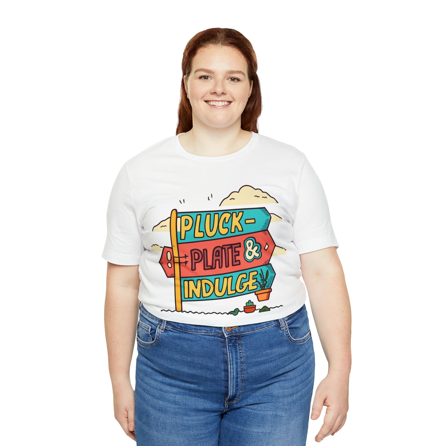 Pluck Plate & Indulge Farm-to-Table Culinary Delight T-Shirt