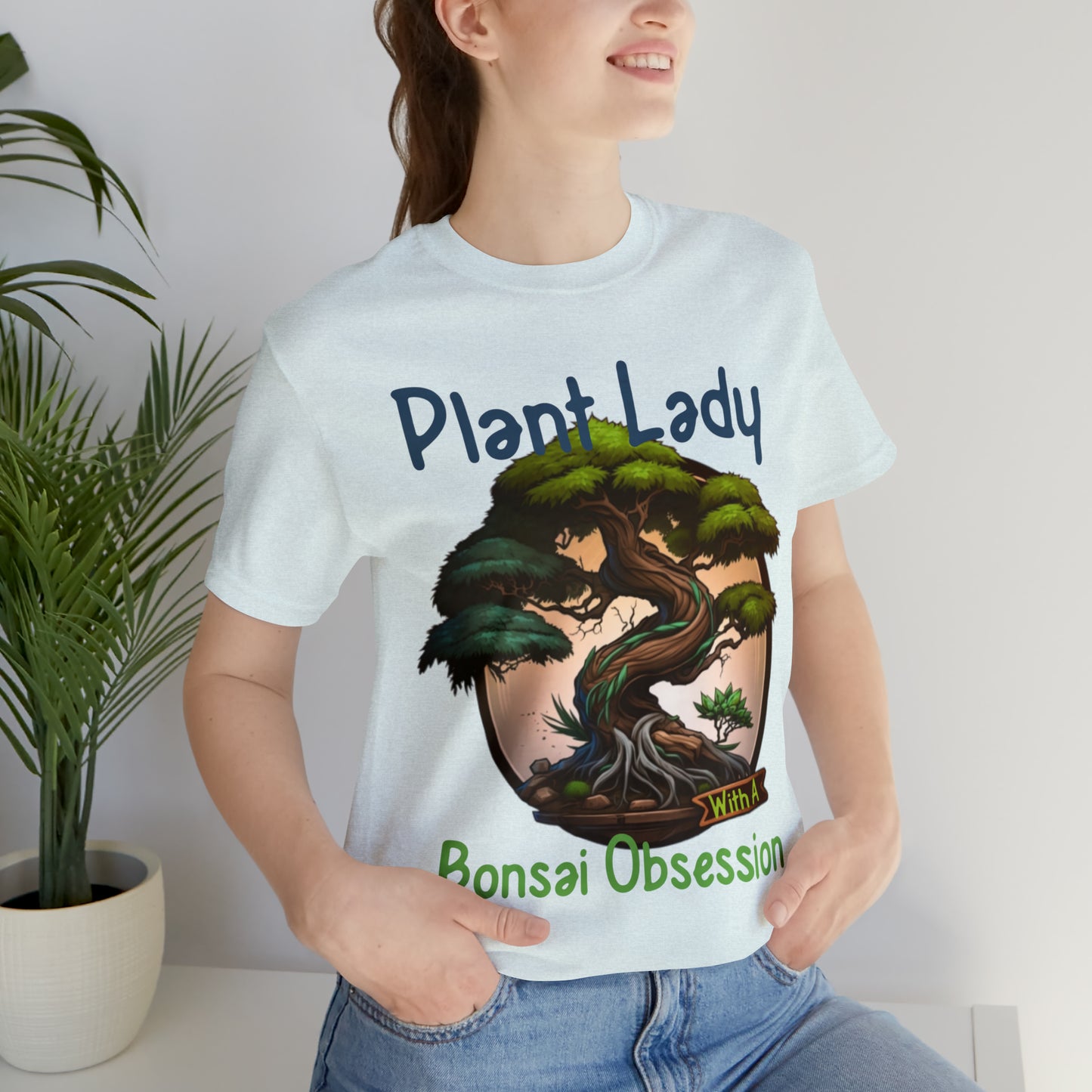 Japanese Zen Tree Obsession Plant Lady Nature Meditation T-Shirt