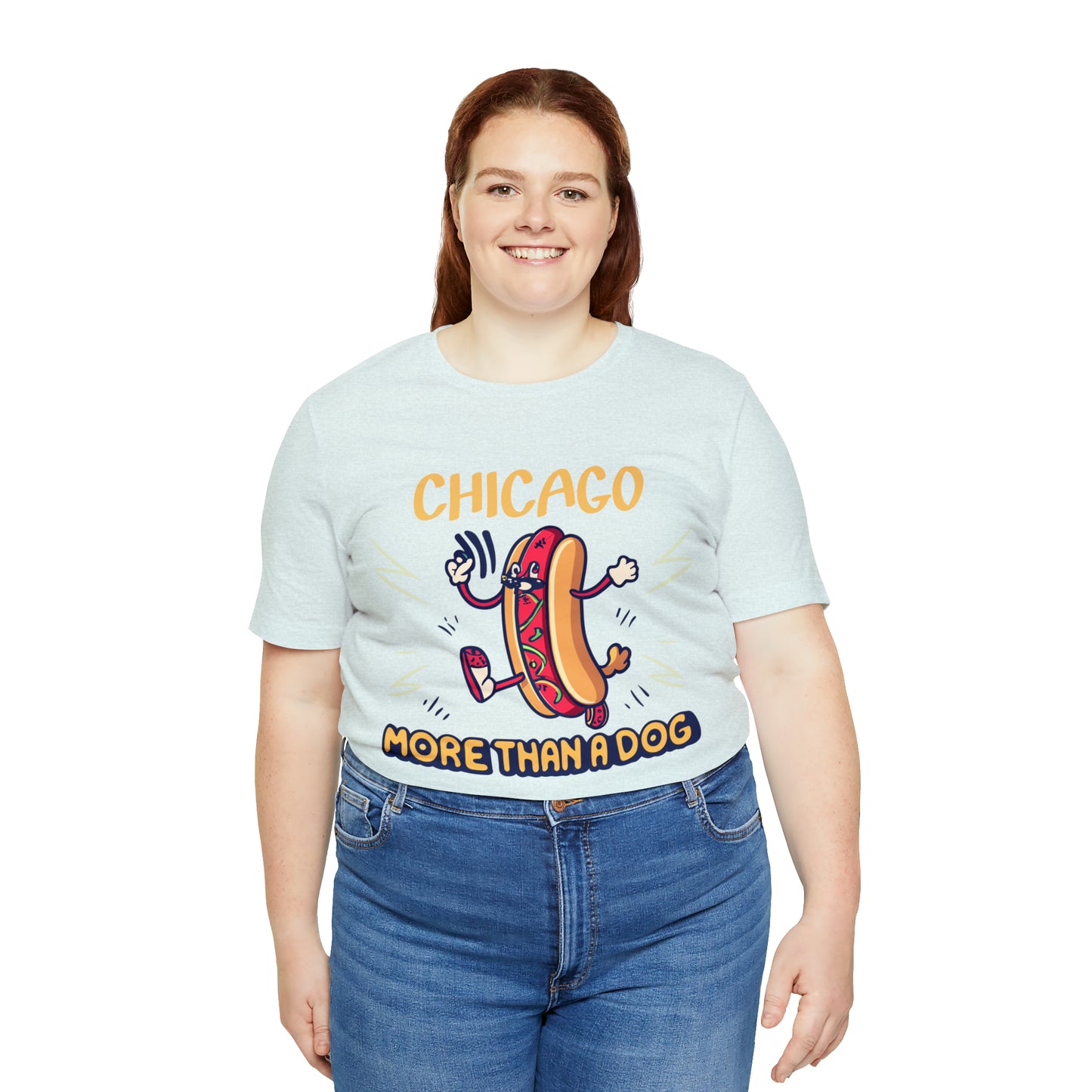 Chicago More Than a Dog Hot Dog Lover's Iconic Windy City T-Shirt