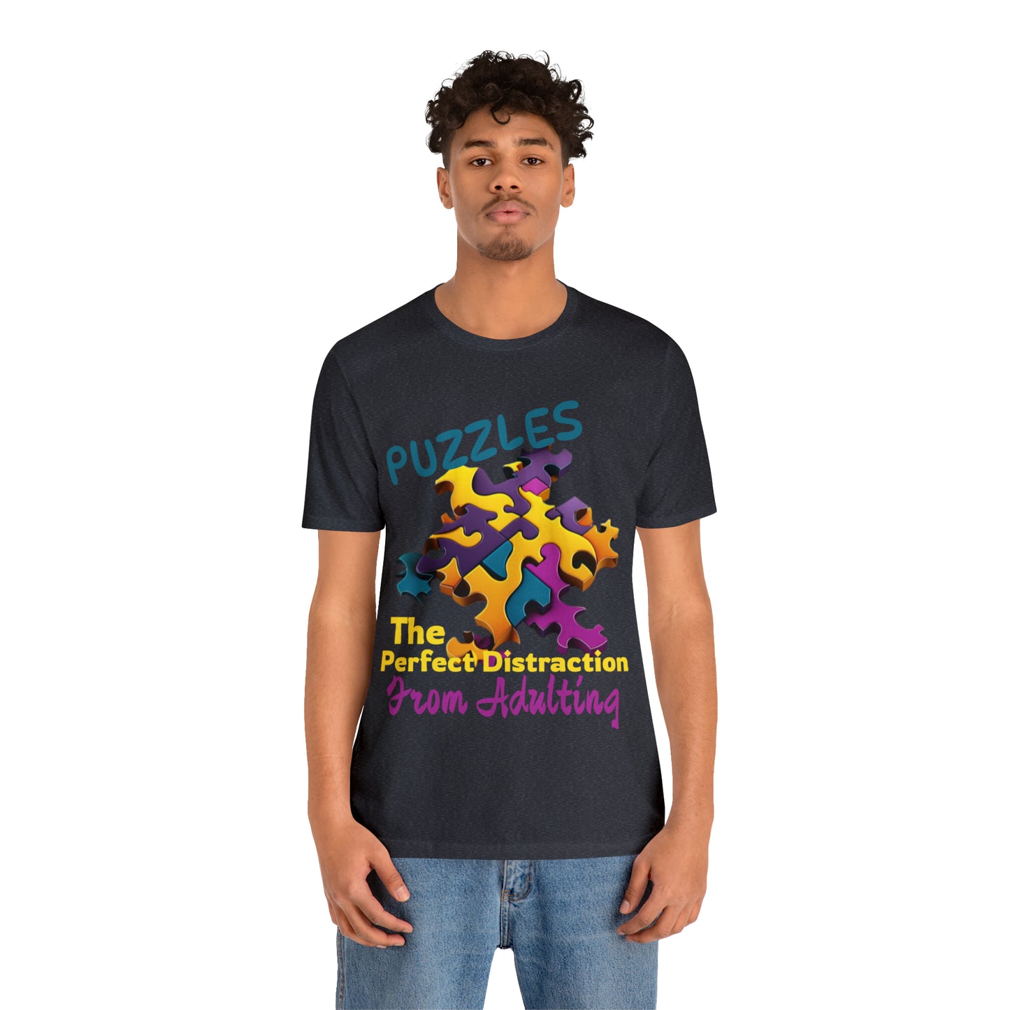 Puzzles The Perfect Distraction From Adulting Escapism T-Shirt