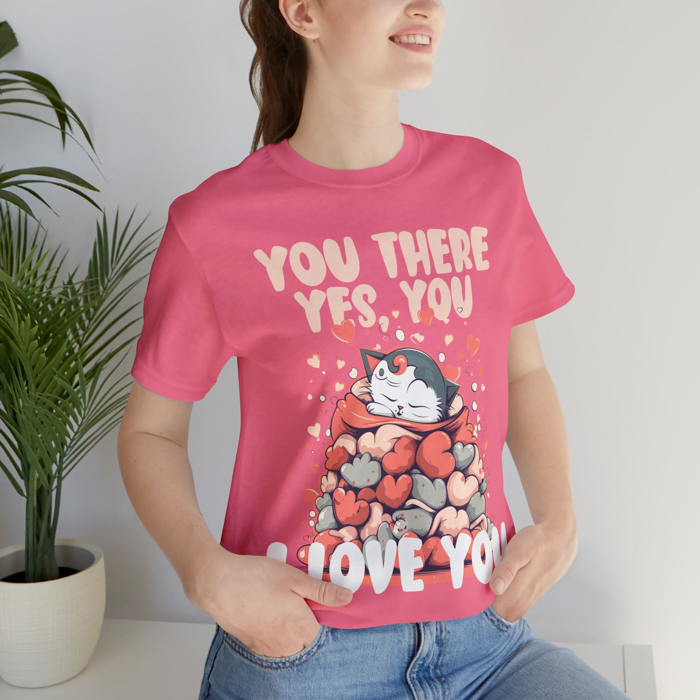 You There Yes, You I Love You Kitten Cat Lover Sleeping T-Shirt