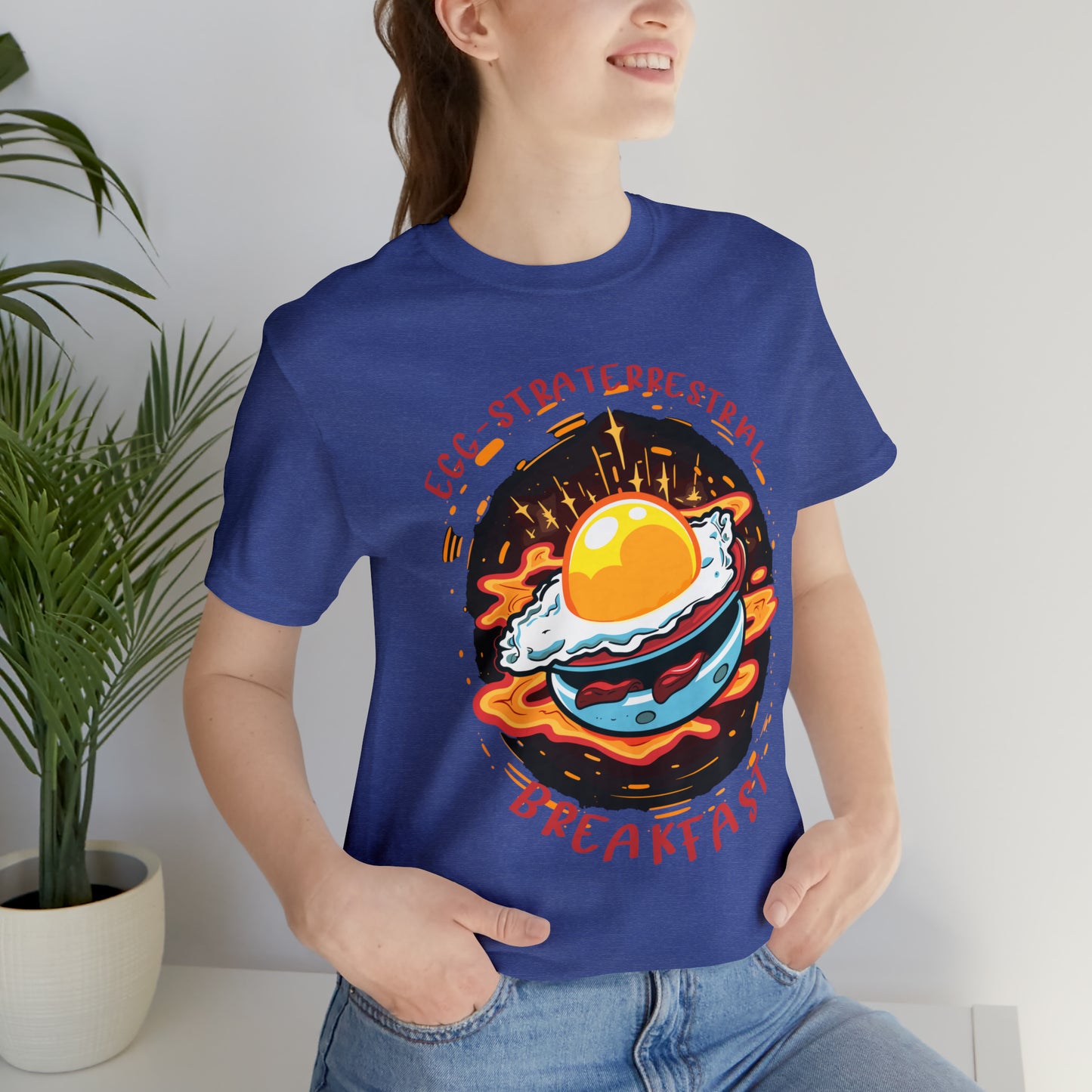 Egg-straterrestrial Breakfast: Out-of-This-World Egg Lovers T-Shirt