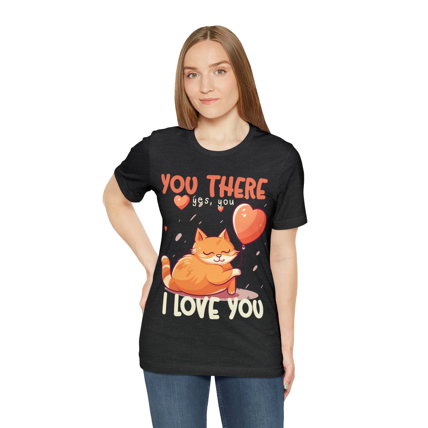 You There Yes, You I Love You Kitten Cat Lover Sleeping T-Shirt