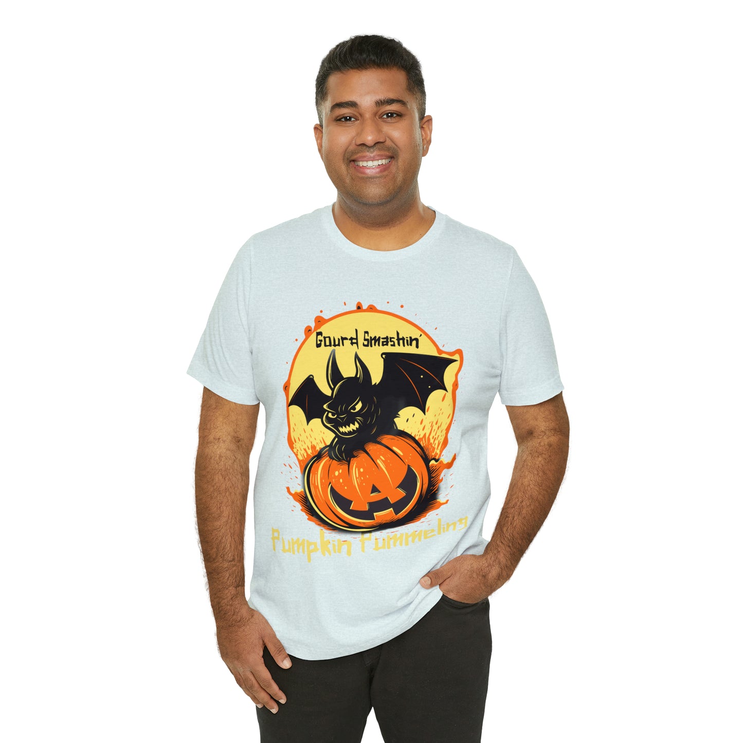 Gourd Smashin' Pumpkin Pummeling Halloween Autumn Harvest T-Shirt