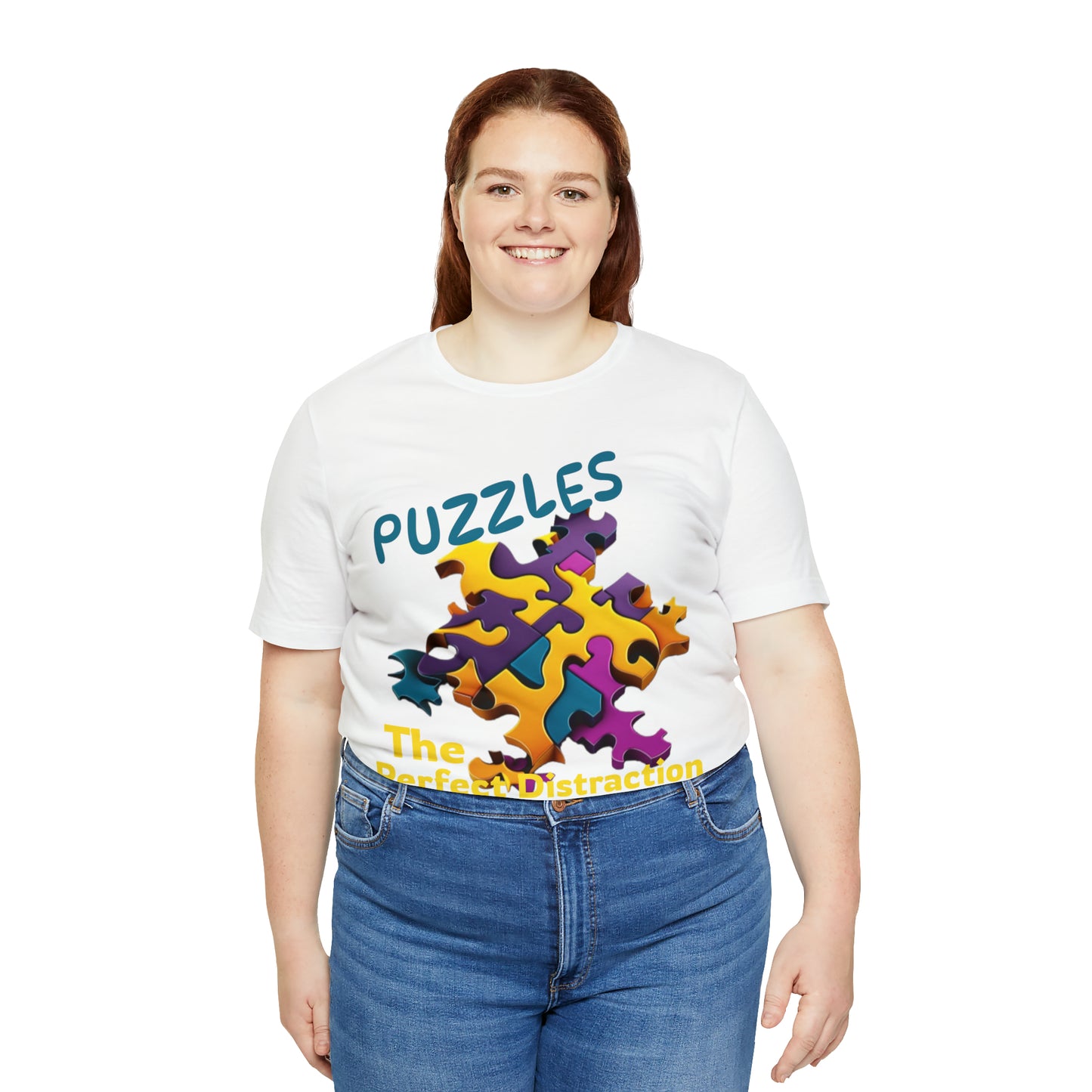 Puzzles The Perfect Distraction From Adulting Escapism T-Shirt