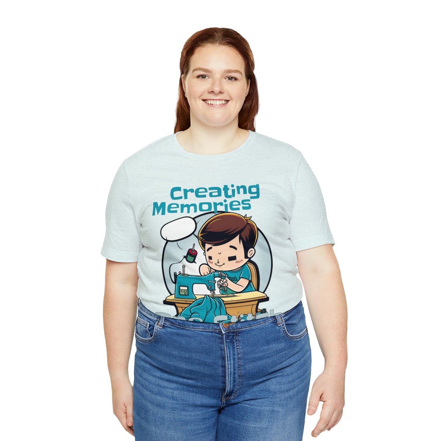 Creating Memories One Stitch At A Time Sewing Crafting T-Shirt