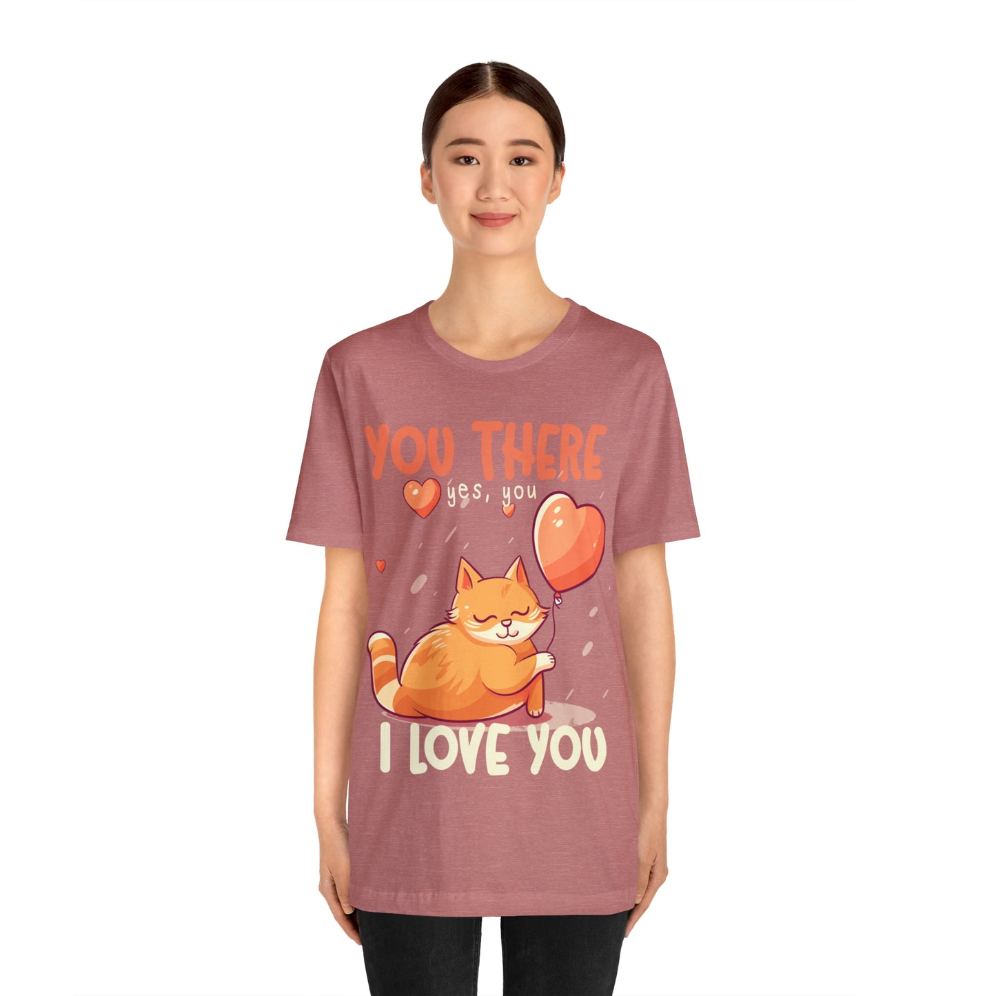 You There Yes, You I Love You Kitten Cat Lover Sleeping T-Shirt