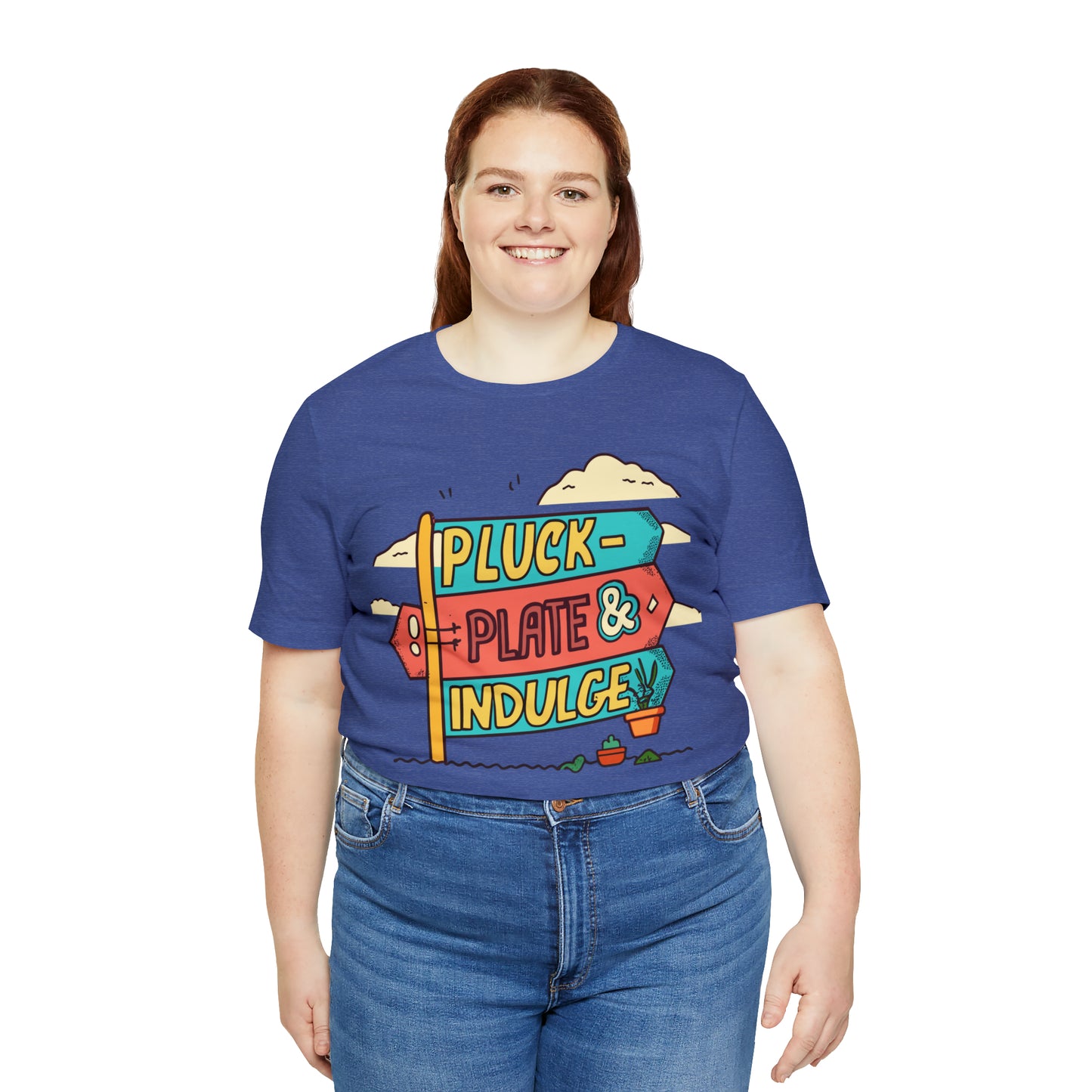 Pluck Plate & Indulge Farm-to-Table Culinary Delight T-Shirt