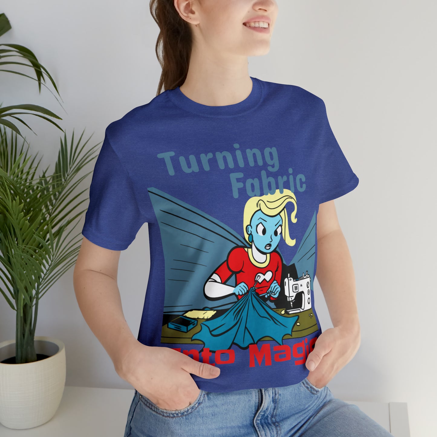 Turning Fabric In Magic Sewing Mystical Stitchery Creations T-Shirt