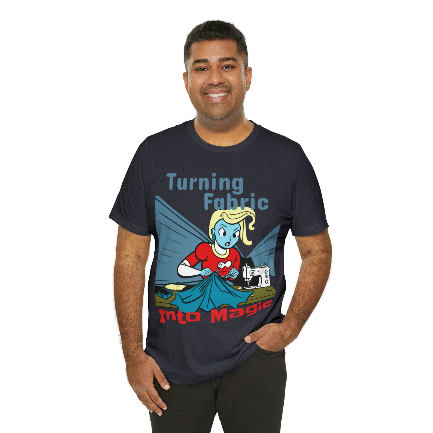 Turning Fabric In Magic Sewing Mystical Stitchery Creations T-Shirt