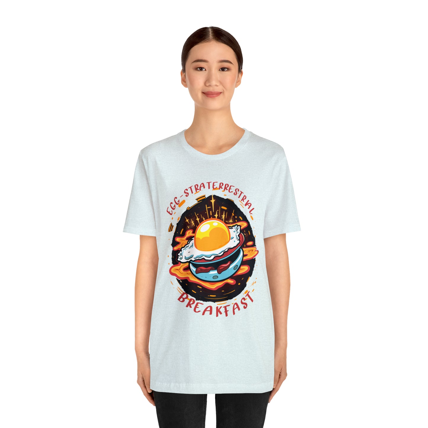 Egg-straterrestrial Breakfast: Out-of-This-World Egg Lovers T-Shirt