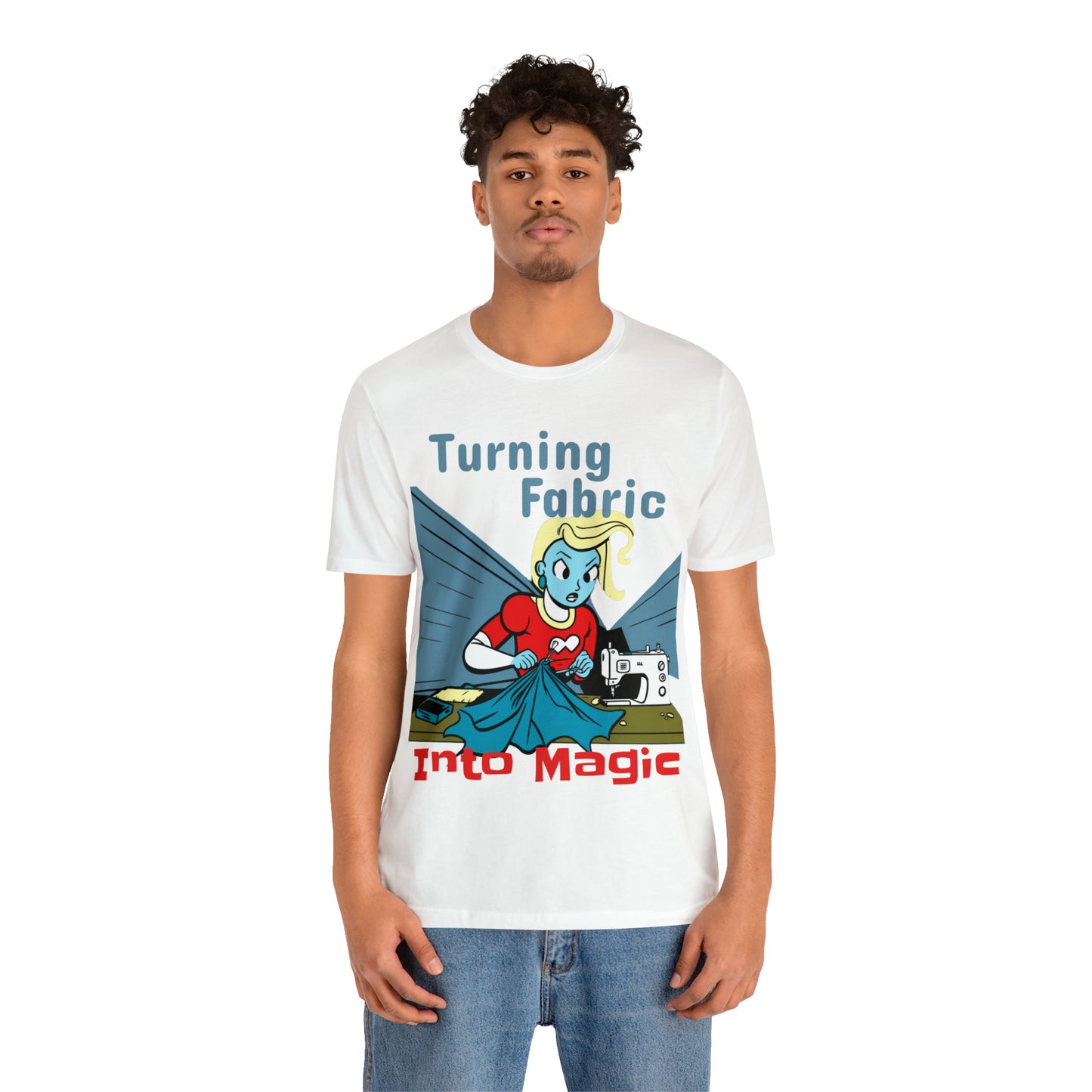 Turning Fabric In Magic Sewing Mystical Stitchery Creations T-Shirt