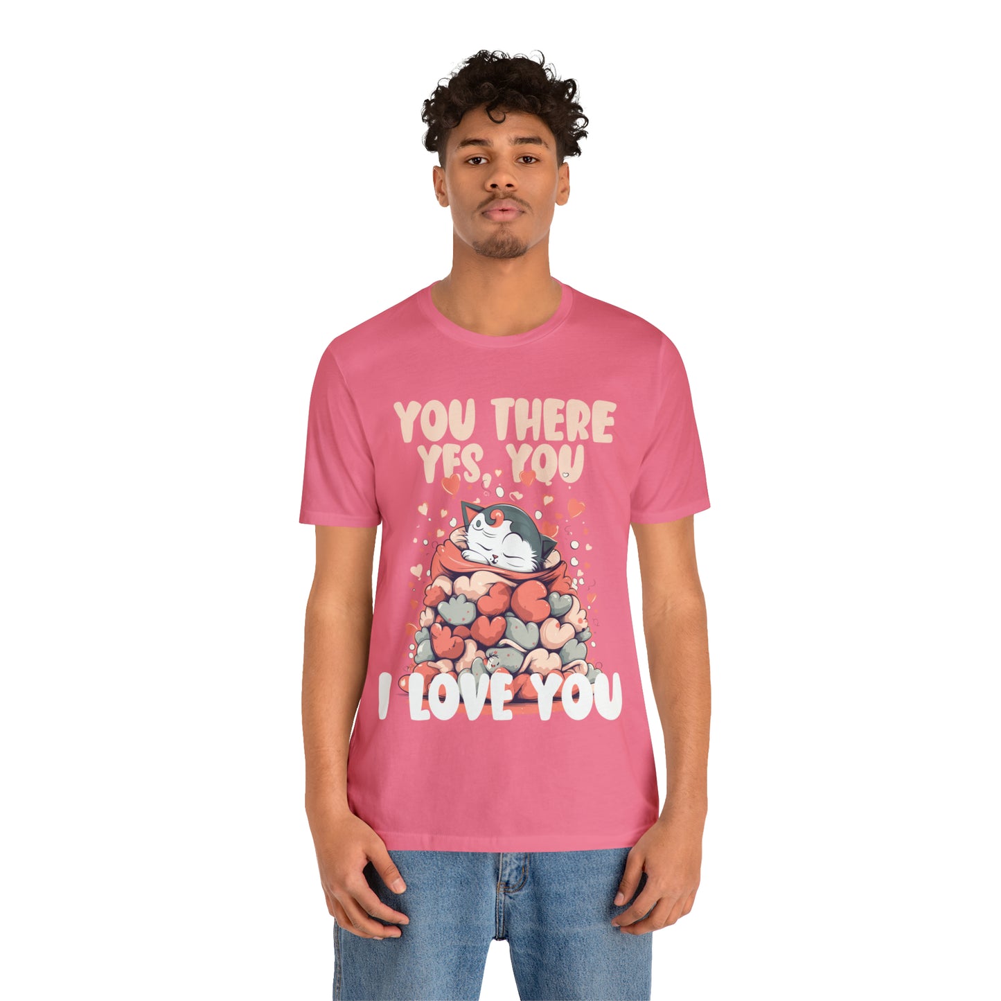 You There Yes, You I Love You Kitten Cat Lover Sleeping T-Shirt