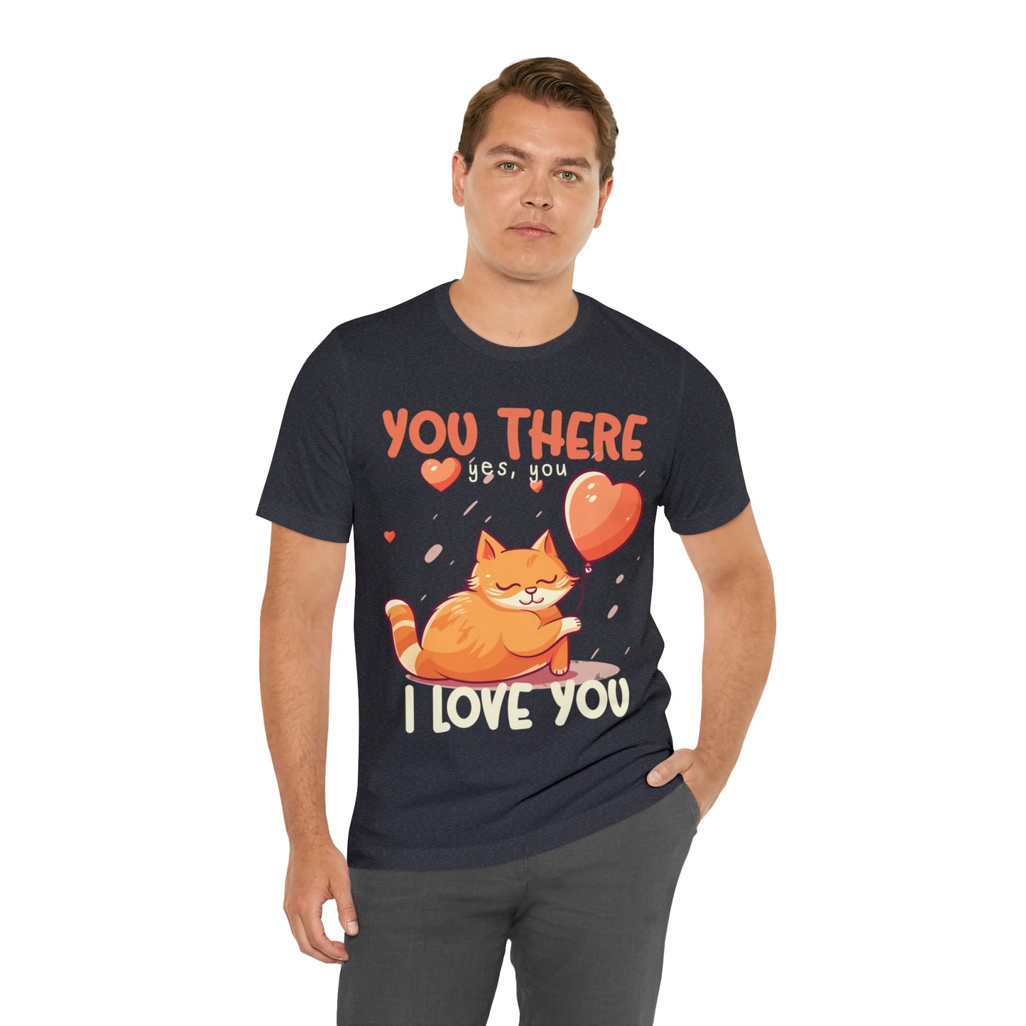 You There Yes, You I Love You Kitten Cat Lover Sleeping T-Shirt