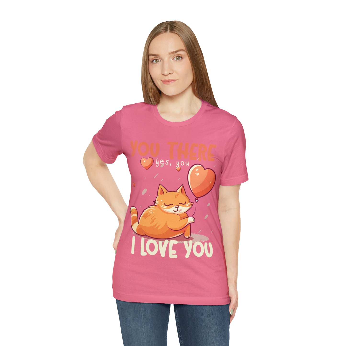 You There Yes, You I Love You Kitten Cat Lover Sleeping T-Shirt