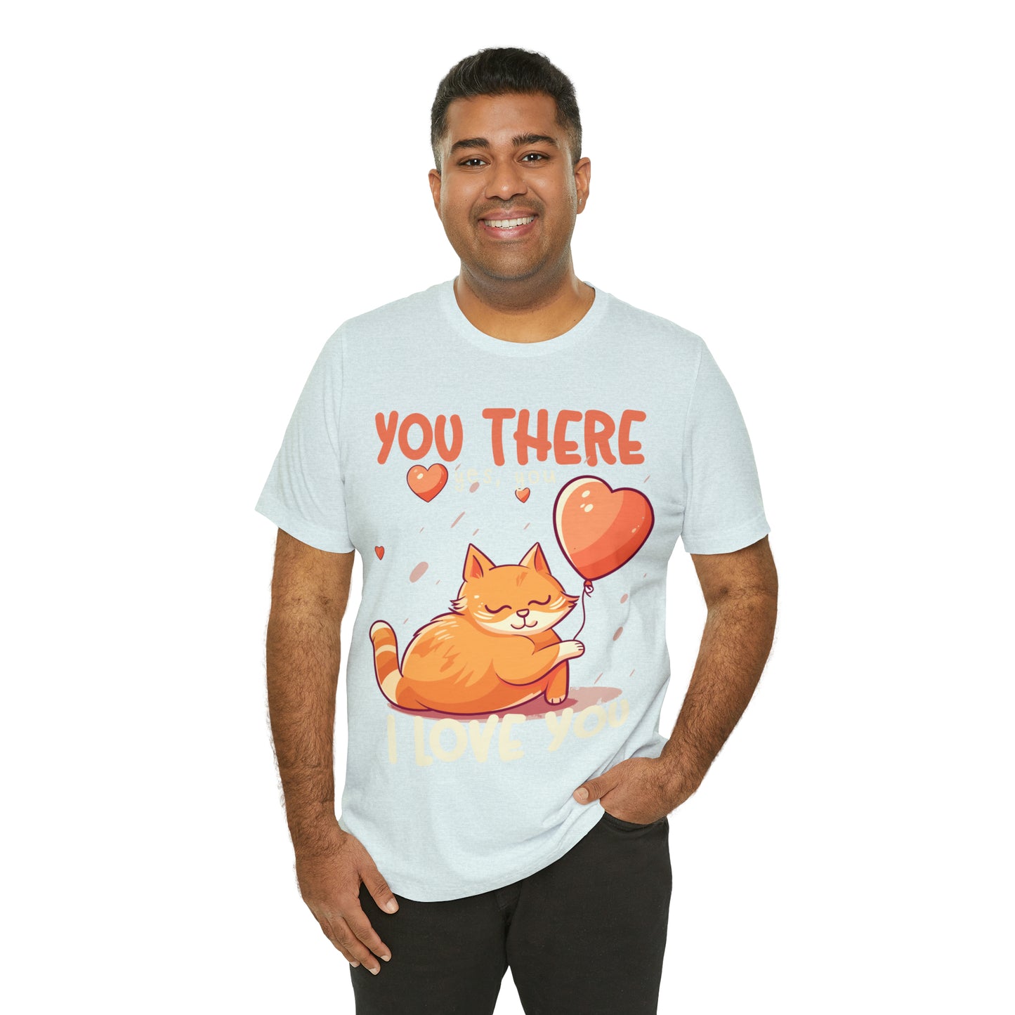 You There Yes, You I Love You Kitten Cat Lover Sleeping T-Shirt