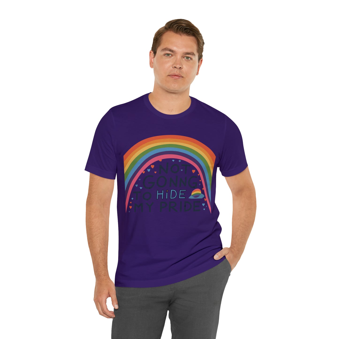 Not Going To Hide My Pride LGBTQ Love Equality T-Shirt