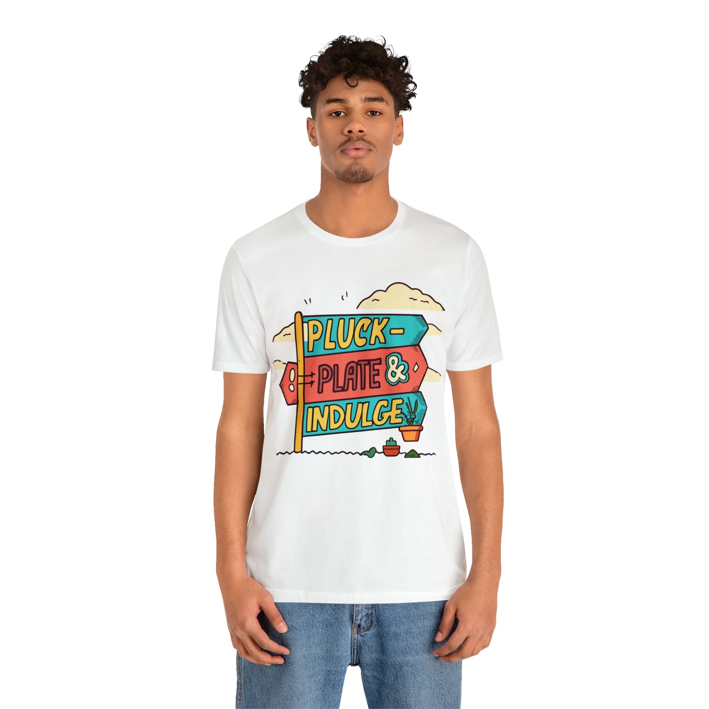 Pluck Plate & Indulge Farm-to-Table Culinary Delight T-Shirt