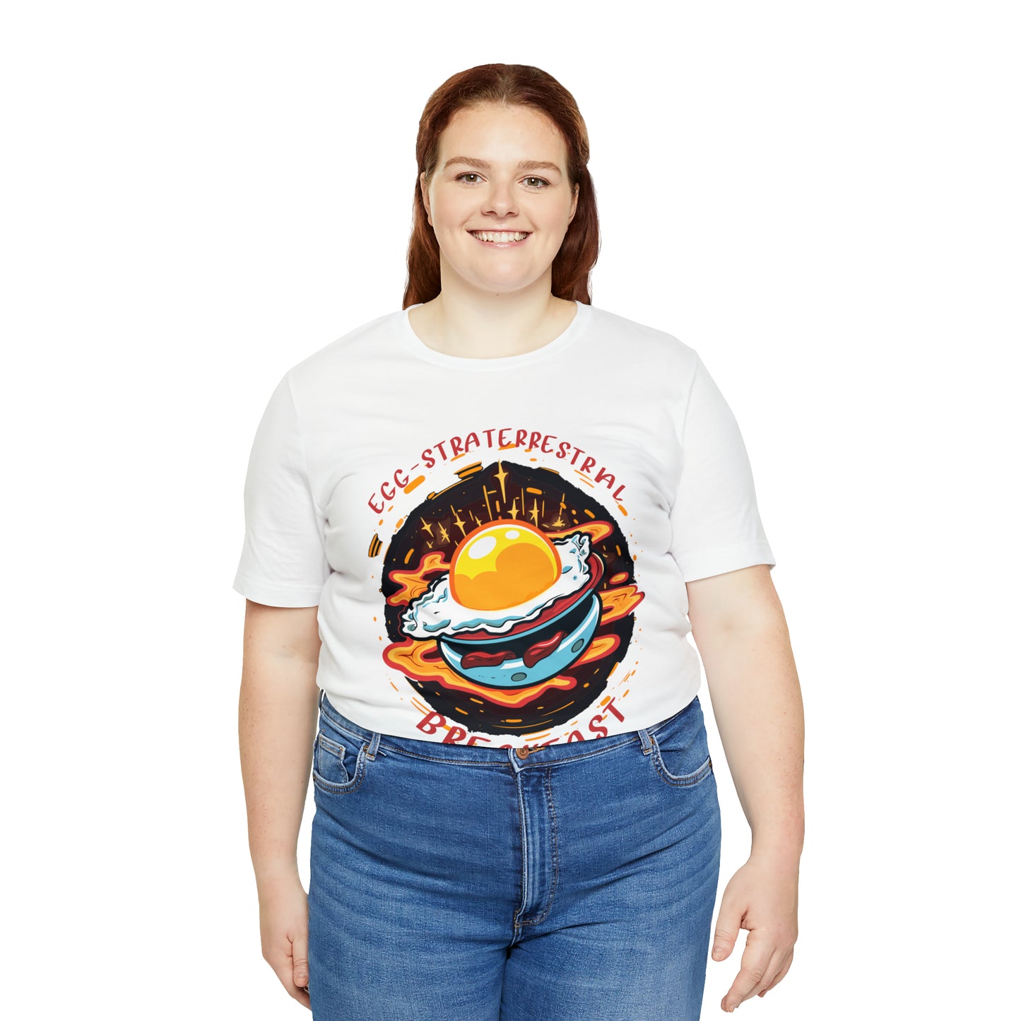 Egg-straterrestrial Breakfast: Out-of-This-World Egg Lovers T-Shirt