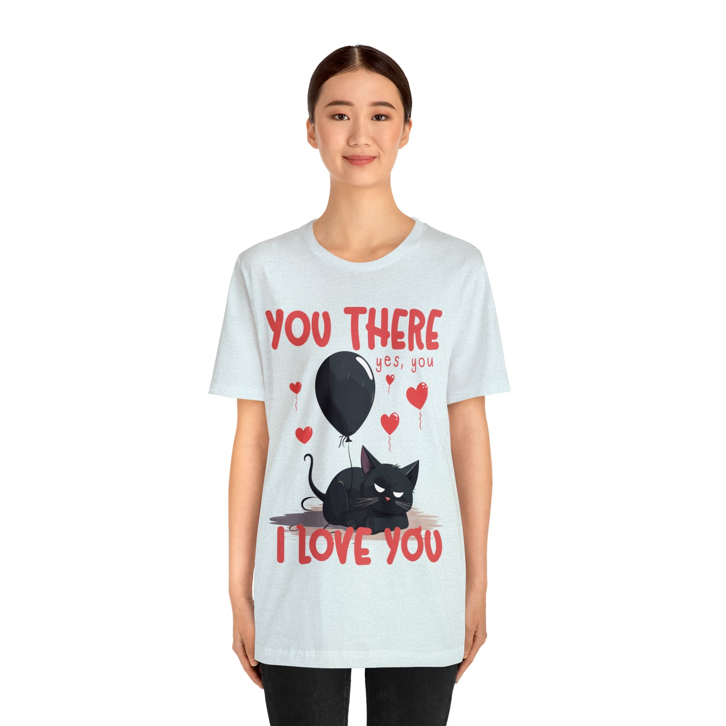 You There Yes, You I Love You Kitten Cat Lover Sleeping T-Shirt