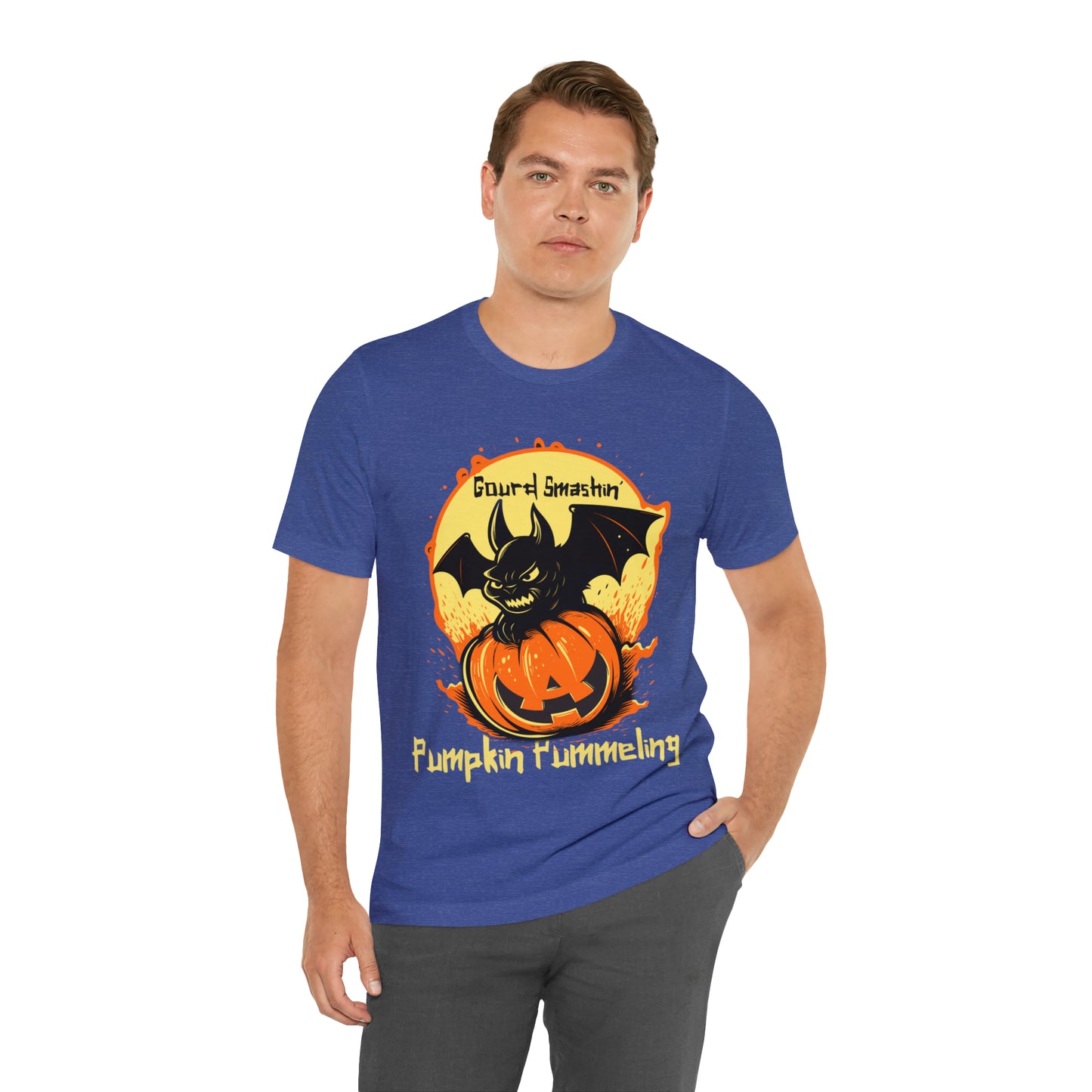 Gourd Smashin' Pumpkin Pummeling Halloween Autumn Harvest T-Shirt