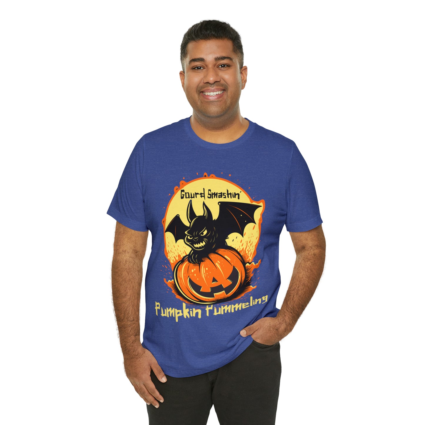 Gourd Smashin' Pumpkin Pummeling Halloween Autumn Harvest T-Shirt