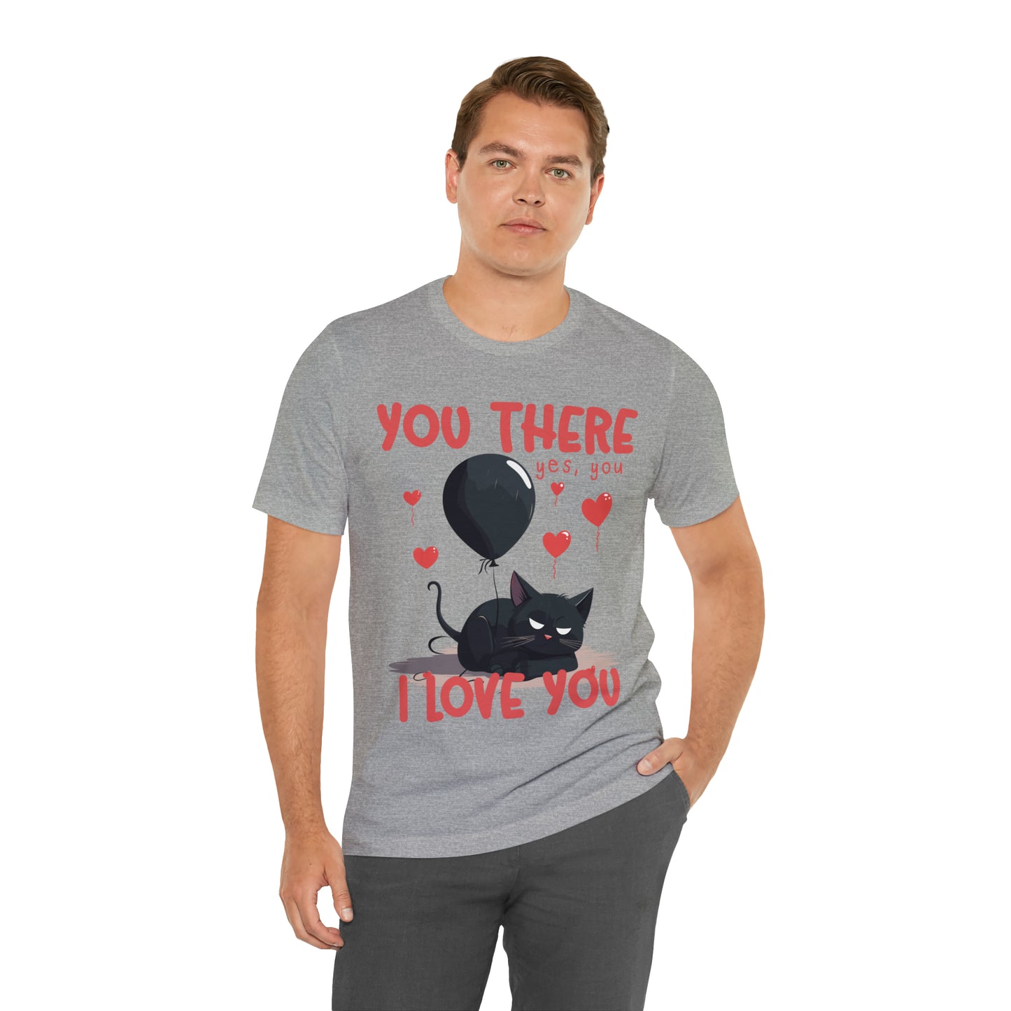 You There Yes, You I Love You Kitten Cat Lover Sleeping T-Shirt