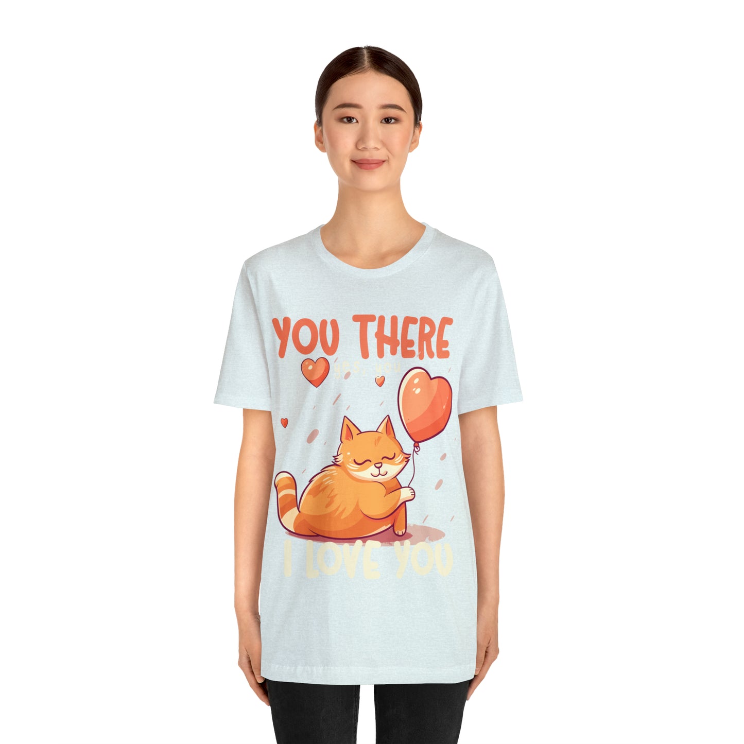 You There Yes, You I Love You Kitten Cat Lover Sleeping T-Shirt